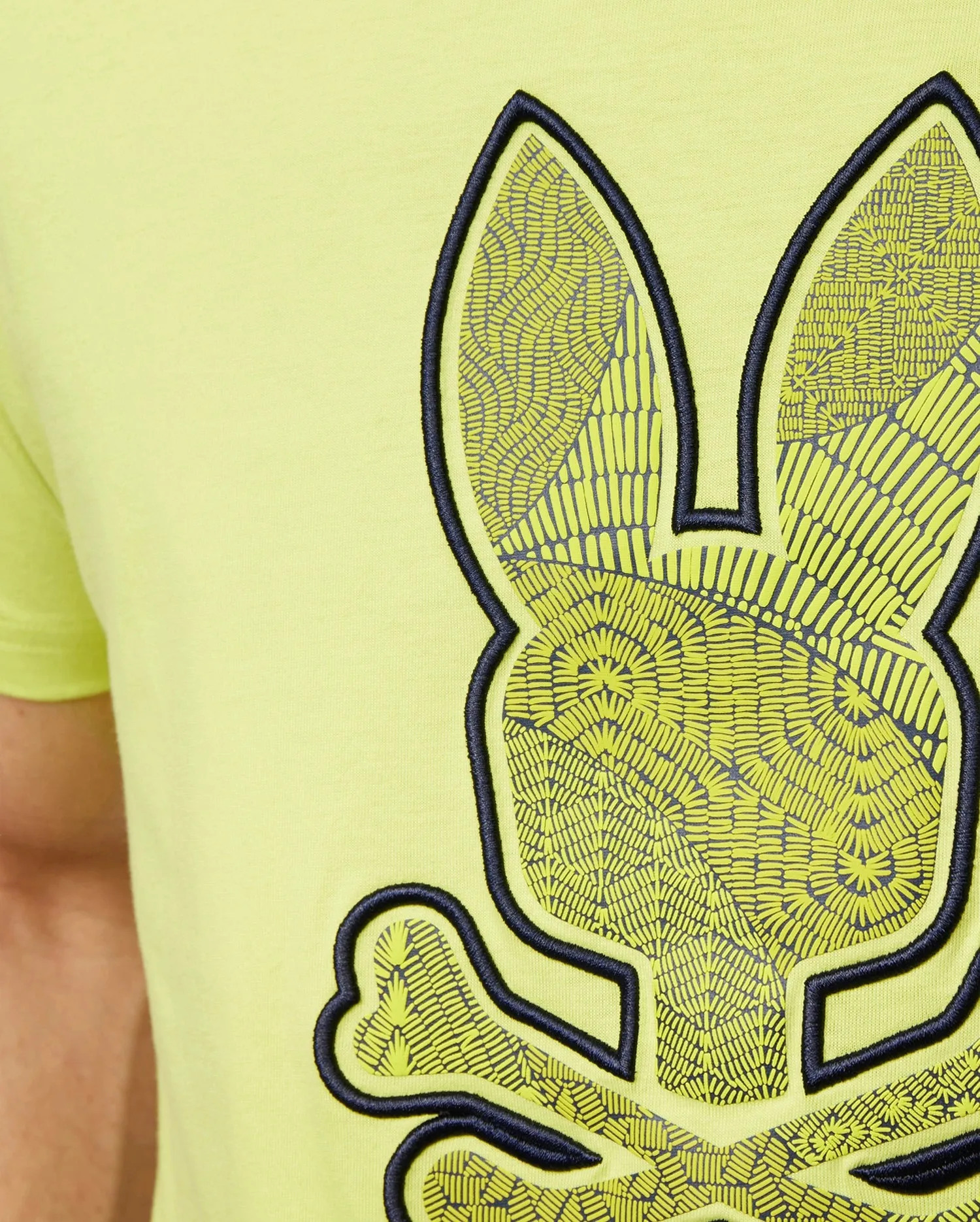 MENS LENOX EMBROIDERED GRAPHIC TEE - B6U405B200 sold by Psycho Bunny product image thumbnail 4