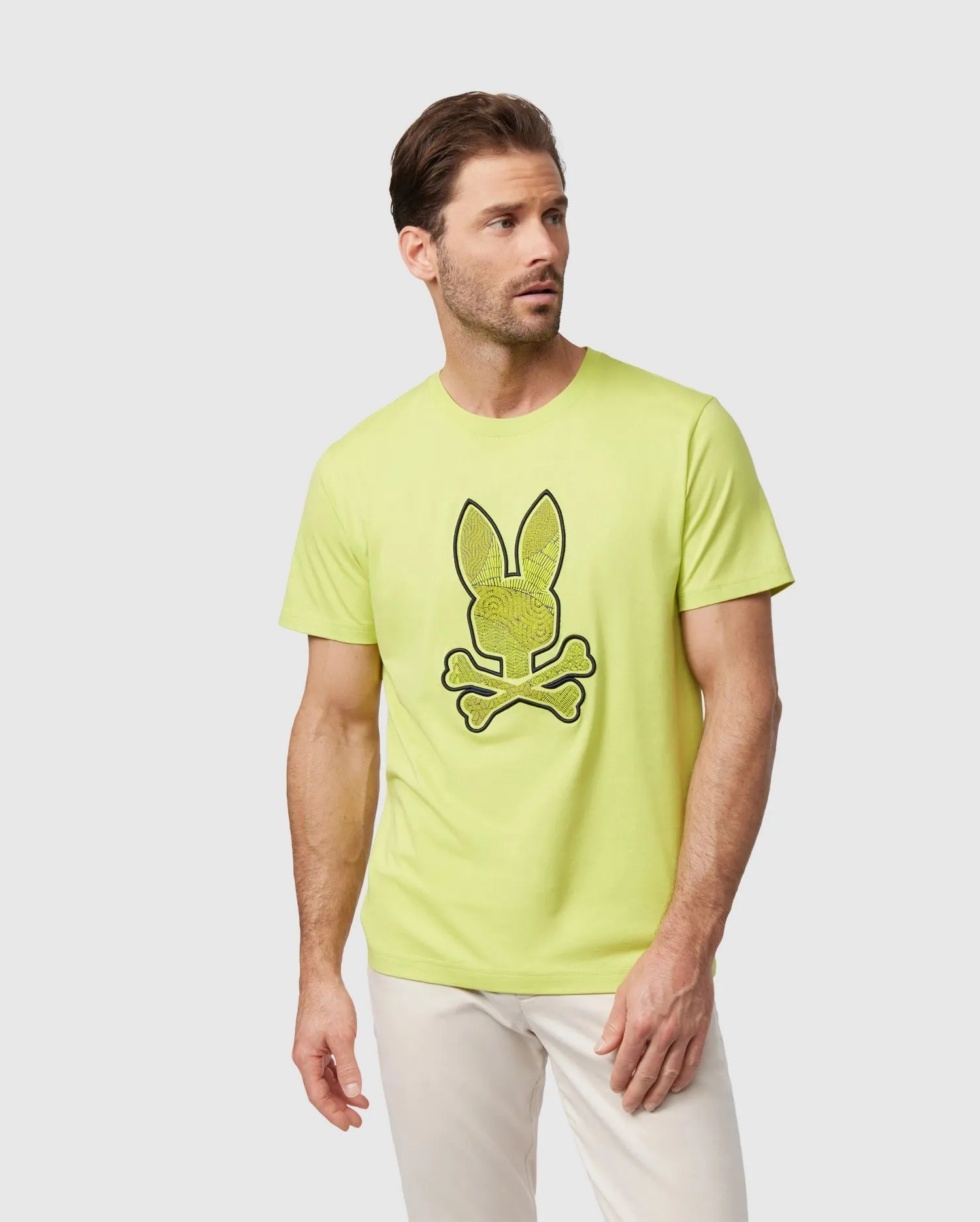 MENS LENOX EMBROIDERED GRAPHIC TEE - B6U405B200 sold by Psycho Bunny product image thumbnail 2
