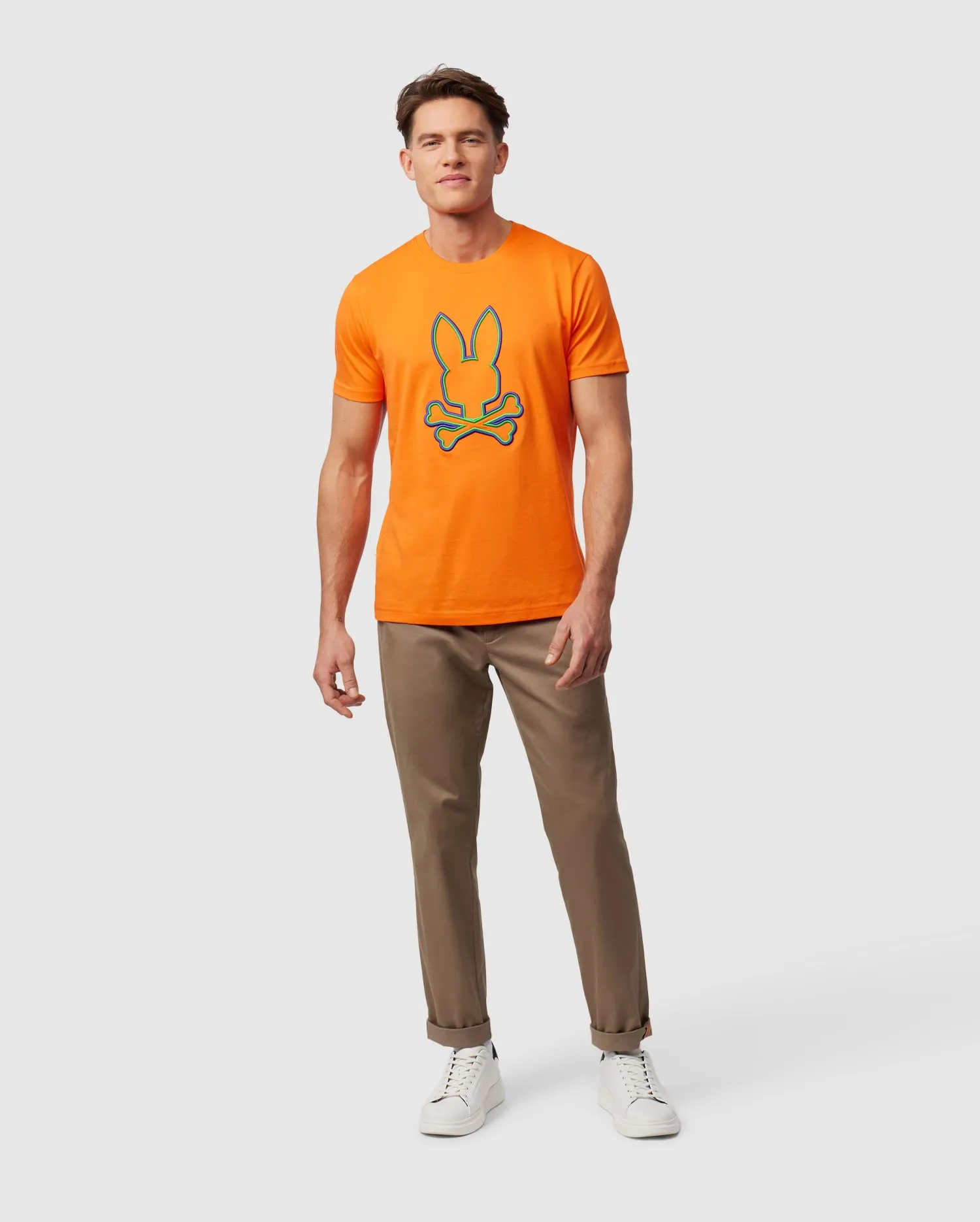 MENS SANTA MONICA EMBROIDERED GRAPHIC TEE - B6U842A2PC sold by Psycho Bunny product image thumbnail 5