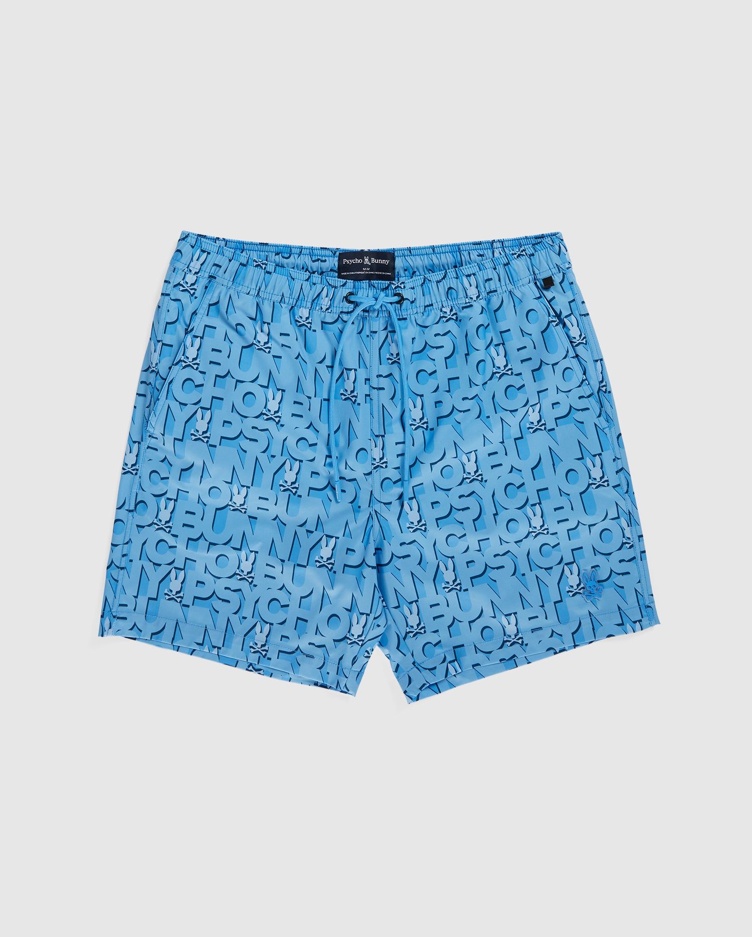 MENS BIG AND TALL DAMON ALL OVER PRINT SWIM TRUNK - B9W911Y1PO sold by Psycho Bunny