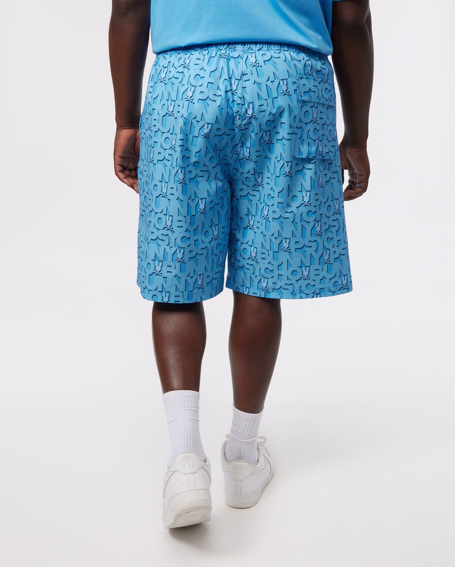 MENS BIG AND TALL DAMON ALL OVER PRINT SWIM TRUNK - B9W911Y1PO sold by Psycho Bunny product image thumbnail 4