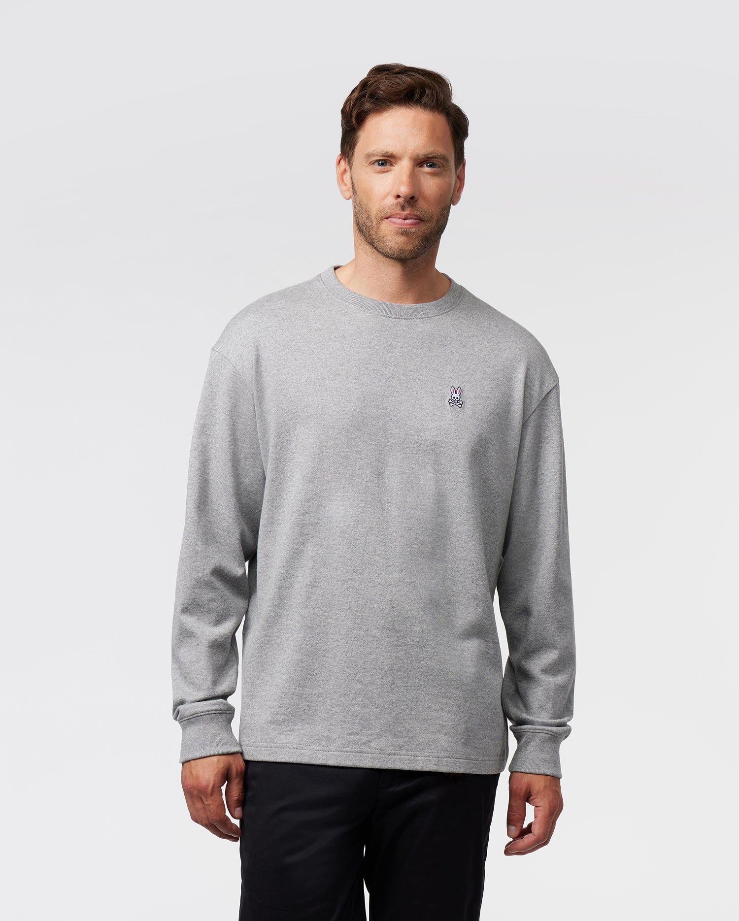 MENS CLASSIC RELAXED FIT LONG SLEEVE TEE - B6T488Z1PC sold by Psycho Bunny product image thumbnail 2