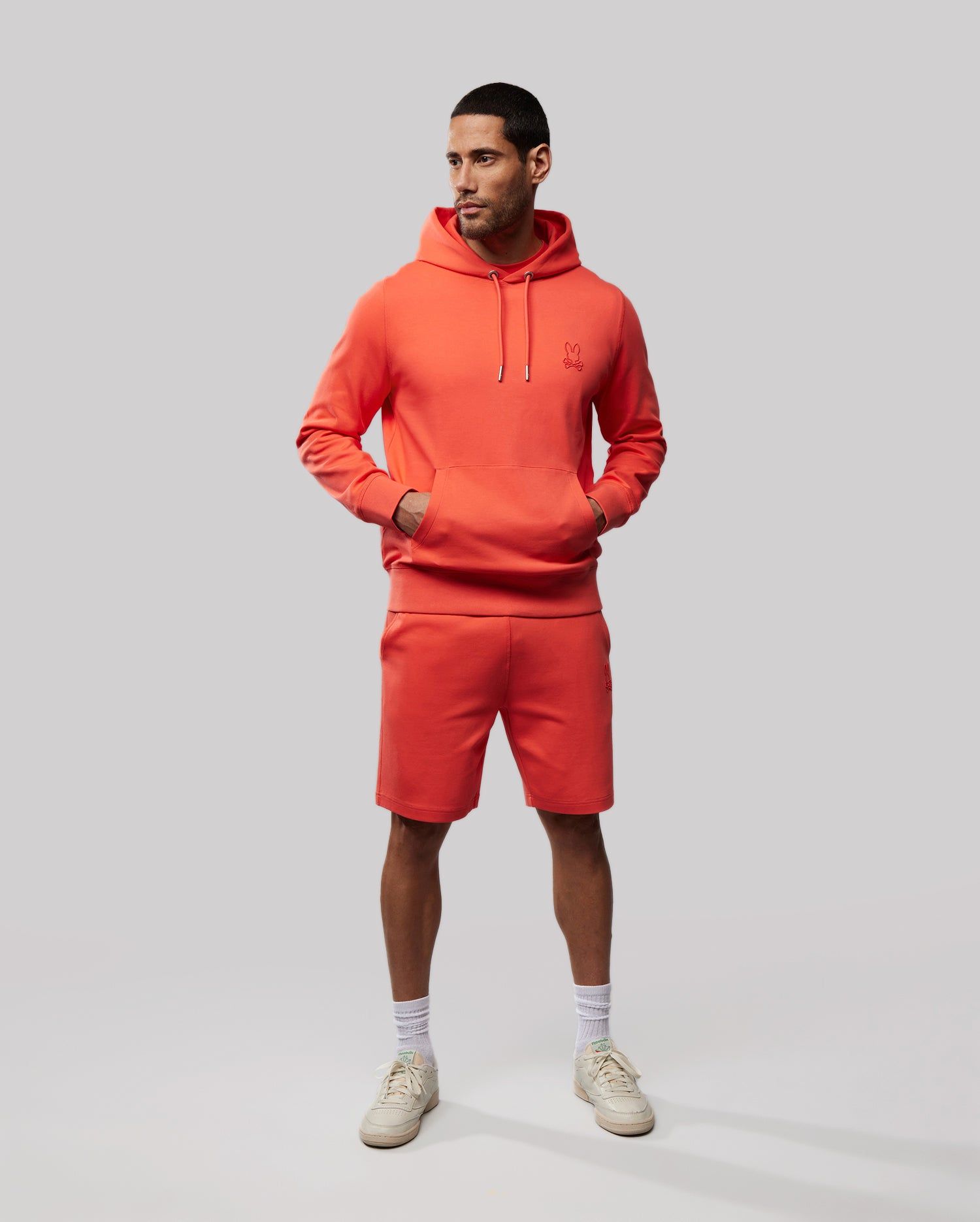 MENS OUTLINE PULLOVER HOODIE - B6H505Y1CN sold by Psycho Bunny product image thumbnail 5