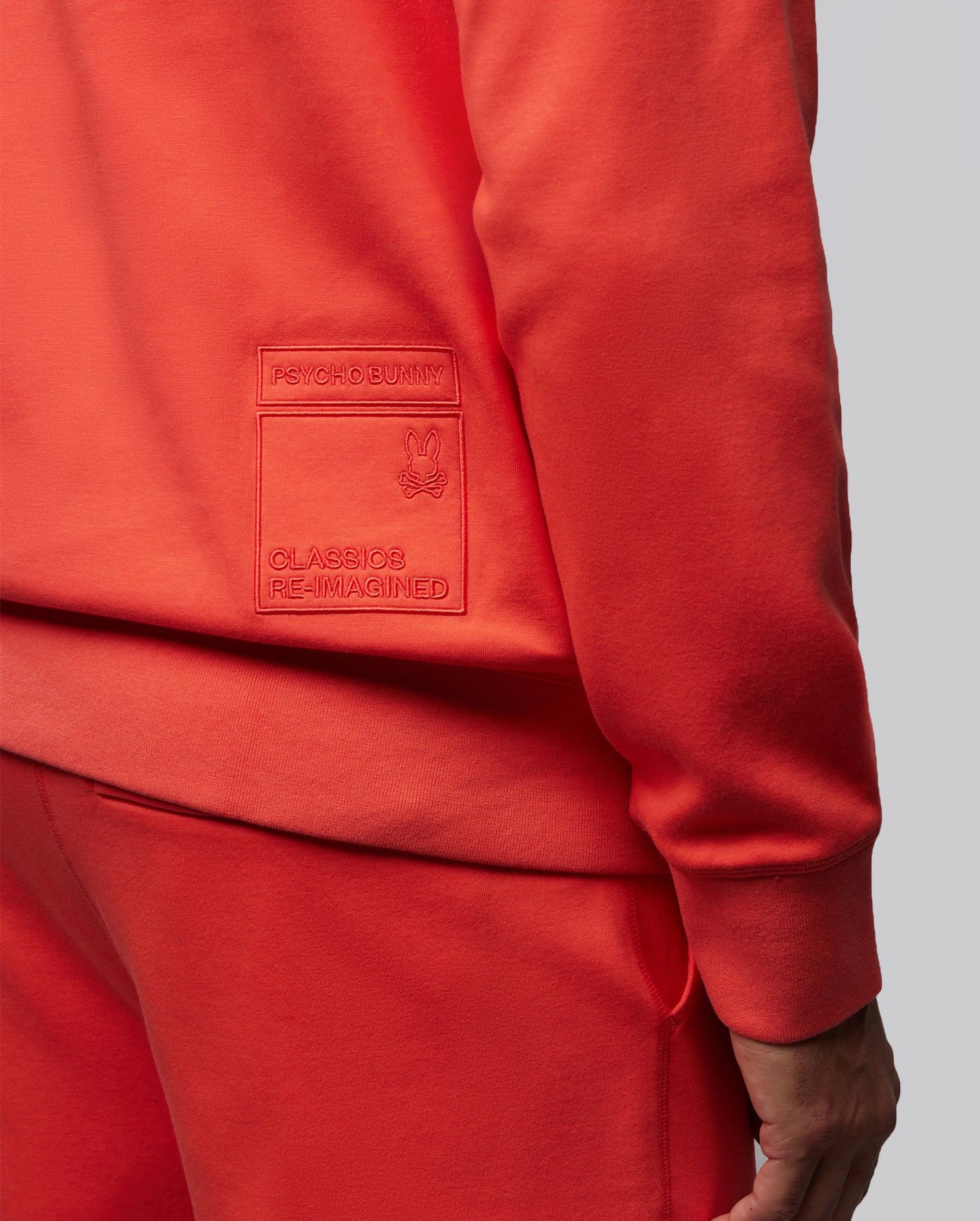 MENS OUTLINE PULLOVER HOODIE - B6H505Y1CN sold by Psycho Bunny product image thumbnail 3