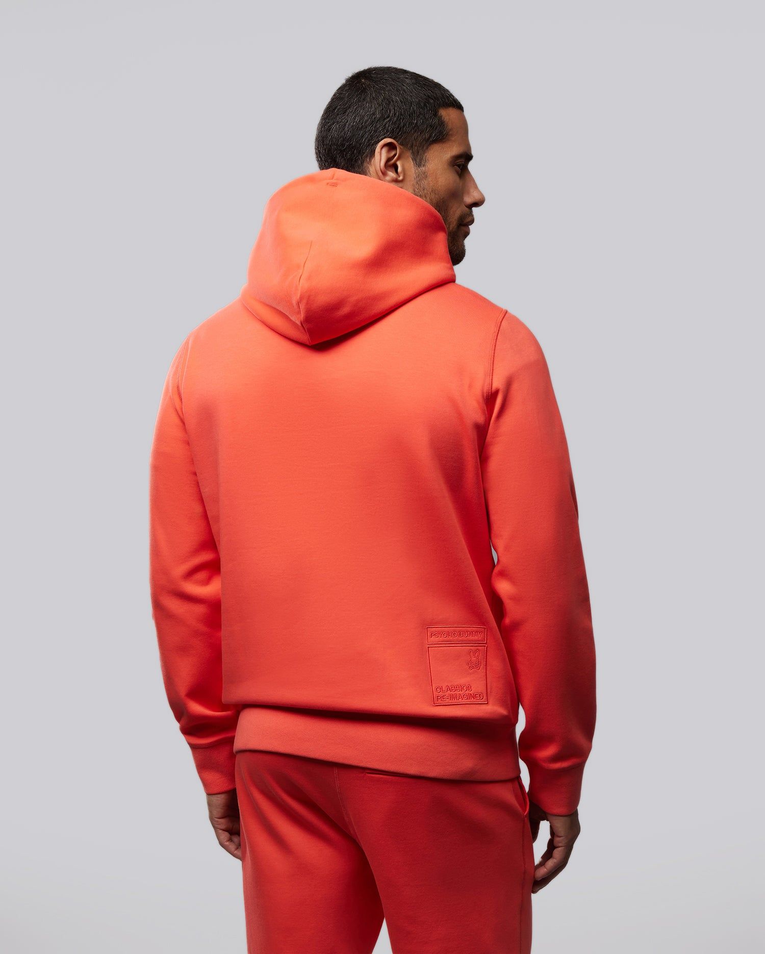 MENS OUTLINE PULLOVER HOODIE - B6H505Y1CN sold by Psycho Bunny product image thumbnail 4