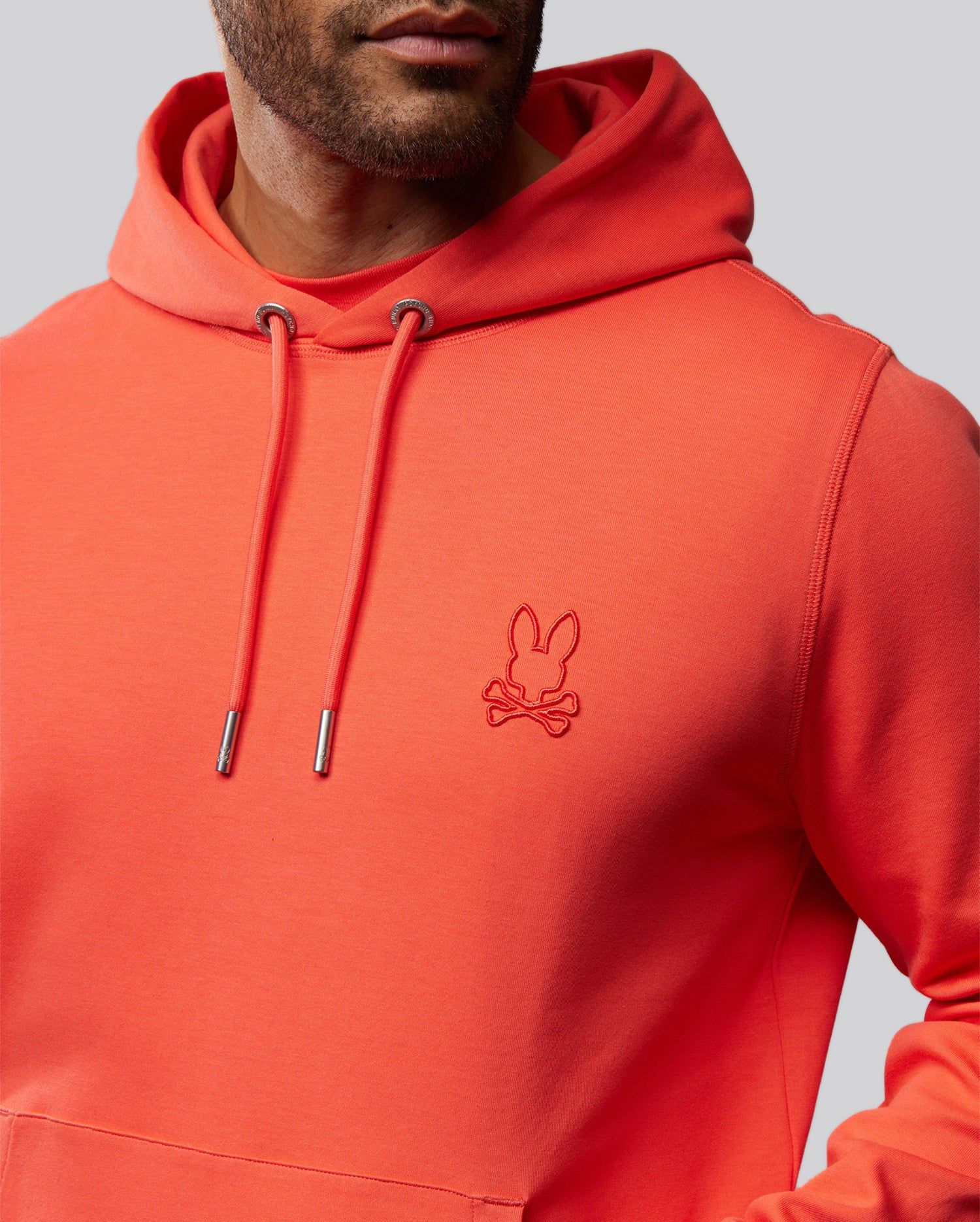 MENS OUTLINE PULLOVER HOODIE - B6H505Y1CN sold by Psycho Bunny product image thumbnail 2