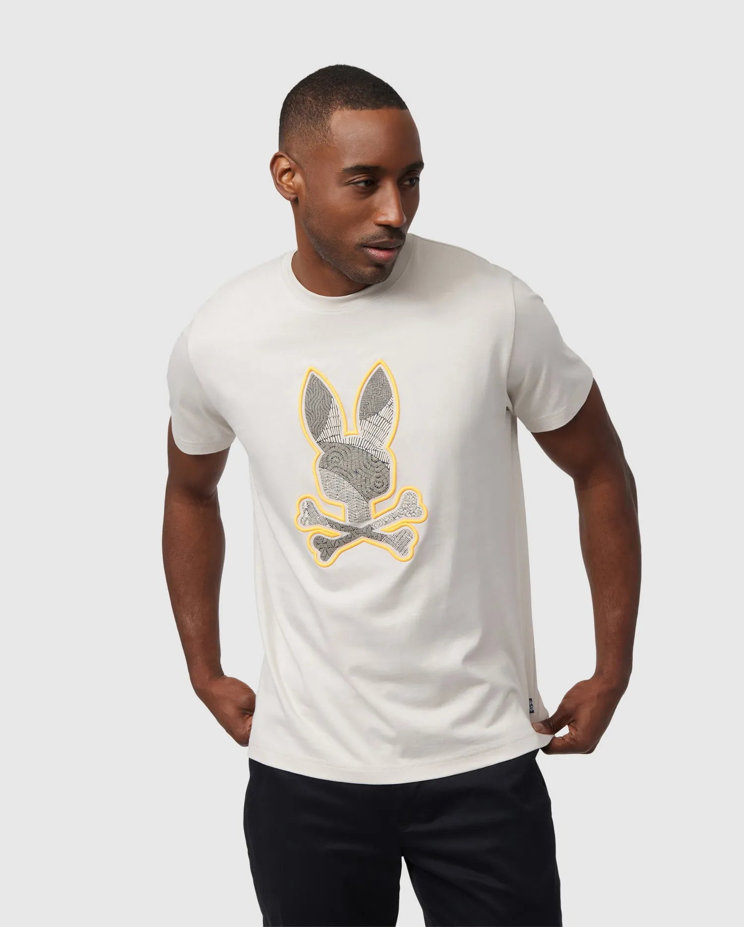 MENS LENOX EMBROIDERED GRAPHIC TEE - B6U405B200 sold by Psycho Bunny product image thumbnail 3