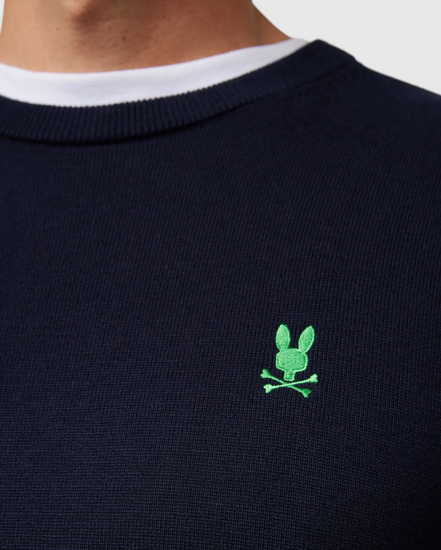 MENS LENNOX MERINO BLEND SWEATER - B6E743A2SW sold by Psycho Bunny product image thumbnail 3