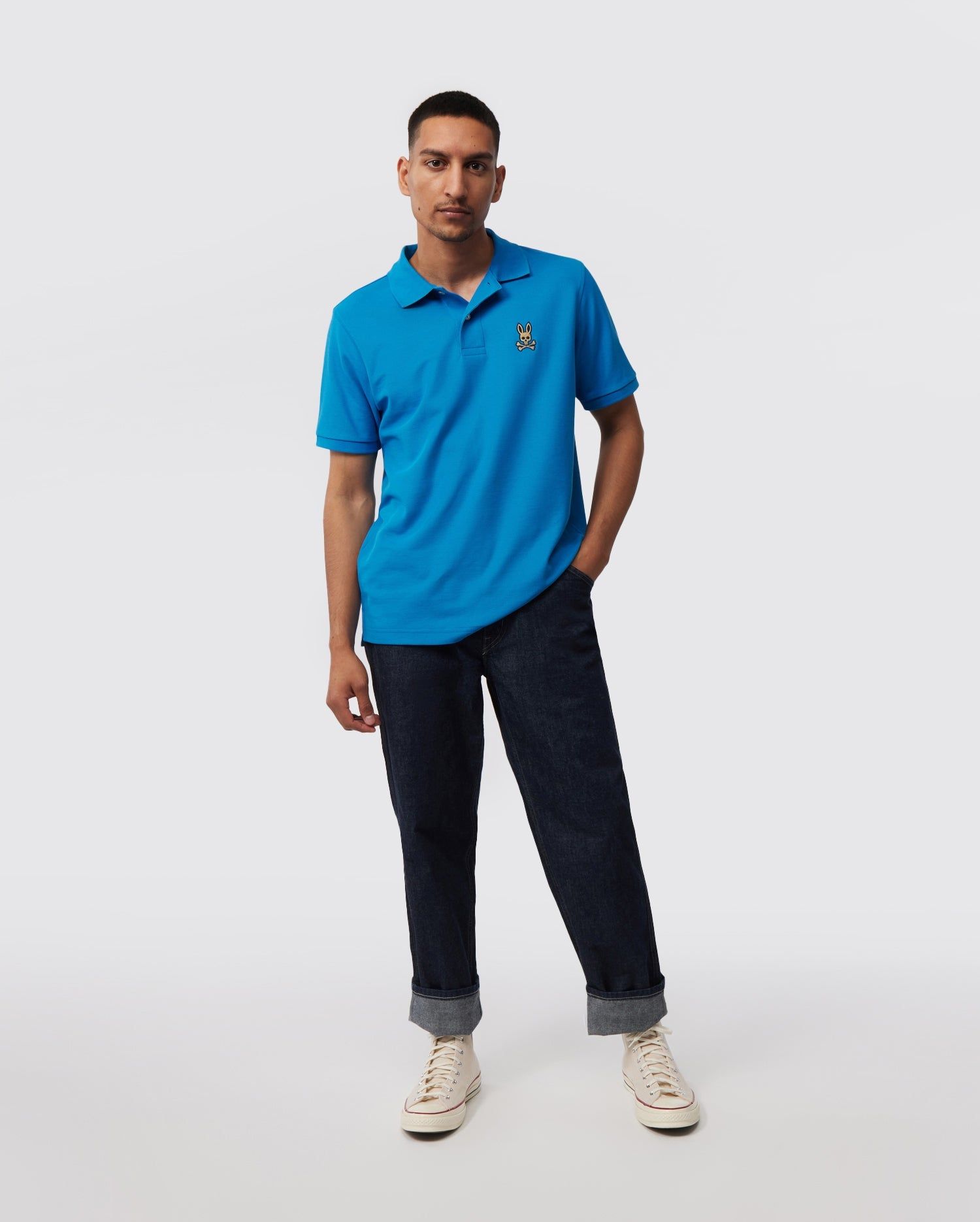 MENS COPA BUNNY FASHION POLO - B6K200W1PC sold by Psycho Bunny product image thumbnail 4