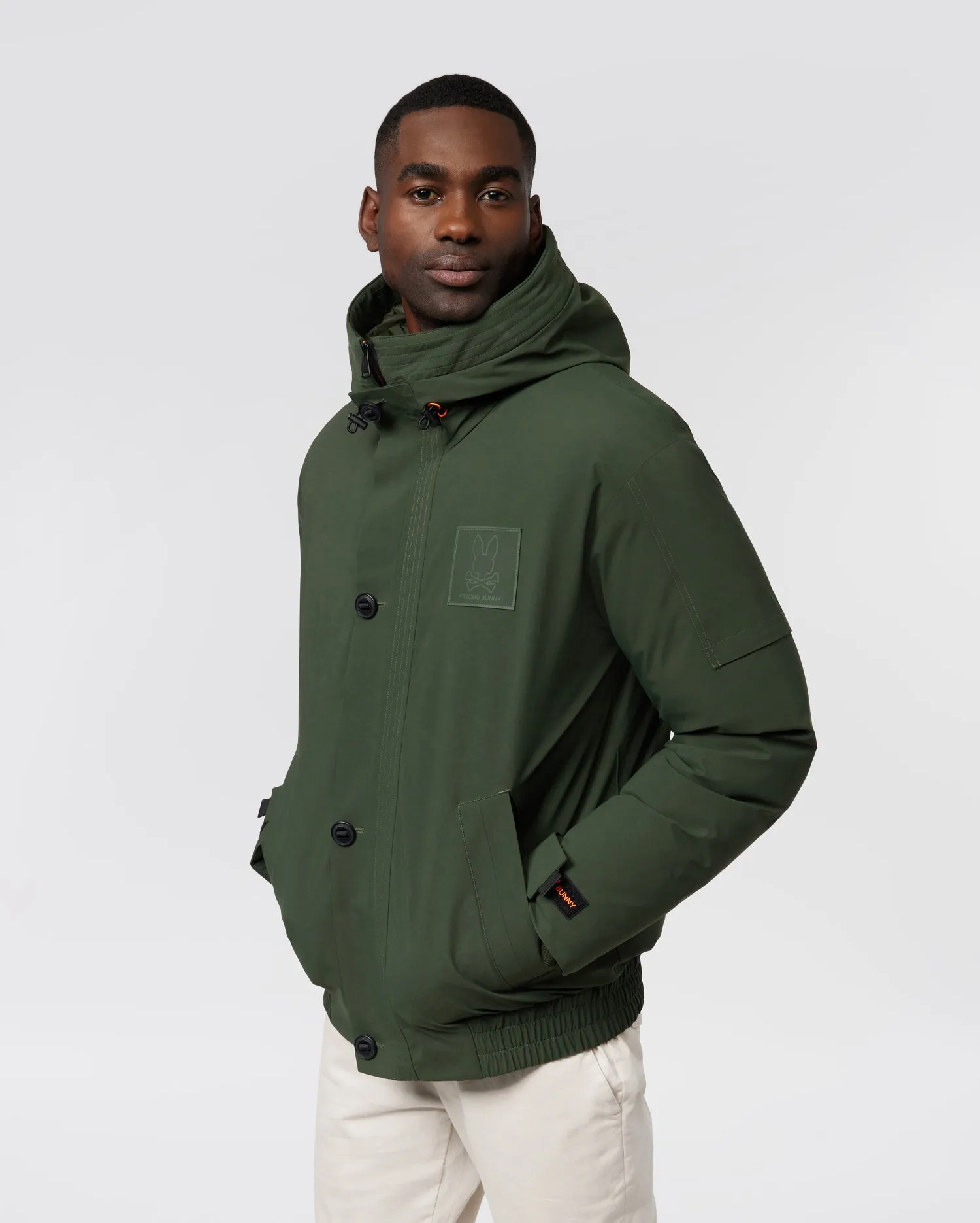 MENS NORCO DOWN PUFFER JACKET - B6N752A2OW sold by Psycho Bunny product image thumbnail 2