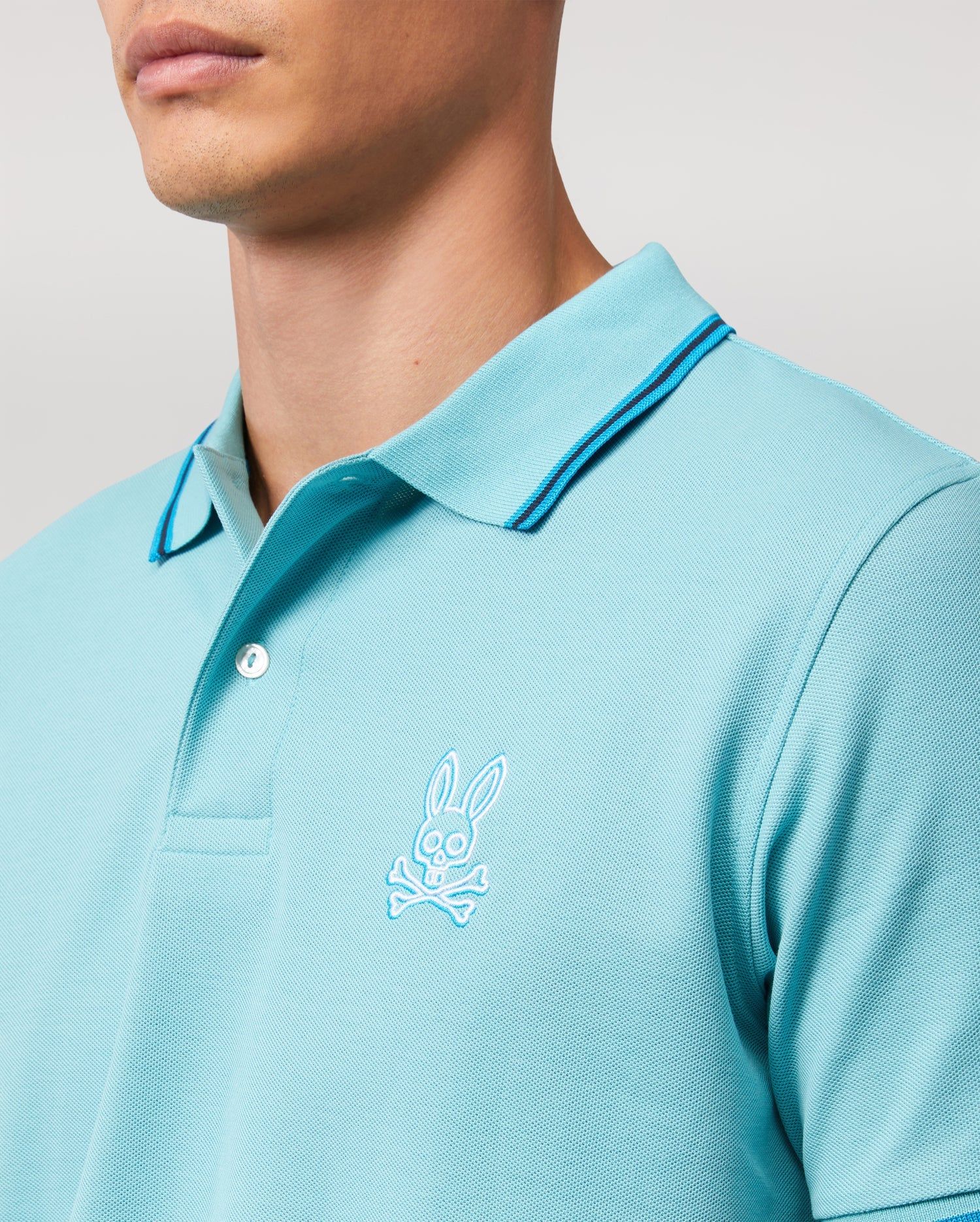 MENS GRESHAM EMBROIDERED POLO SHIRT - B6K103W1PC sold by Psycho Bunny product image thumbnail 2