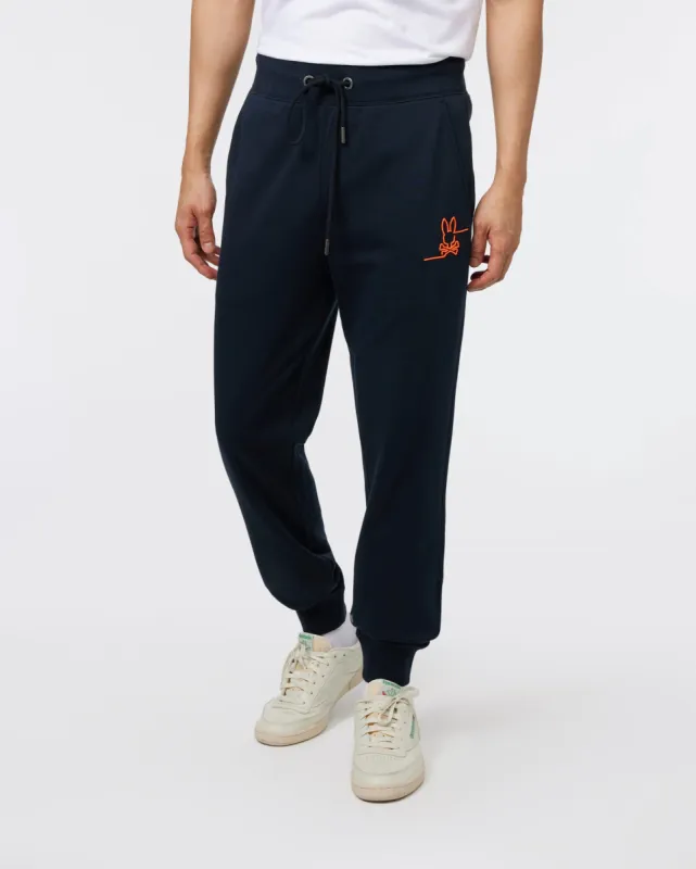 MENS CHESTER EMBROIDERED SWEATPANT - B6P359Z1FT sold by Psycho Bunny