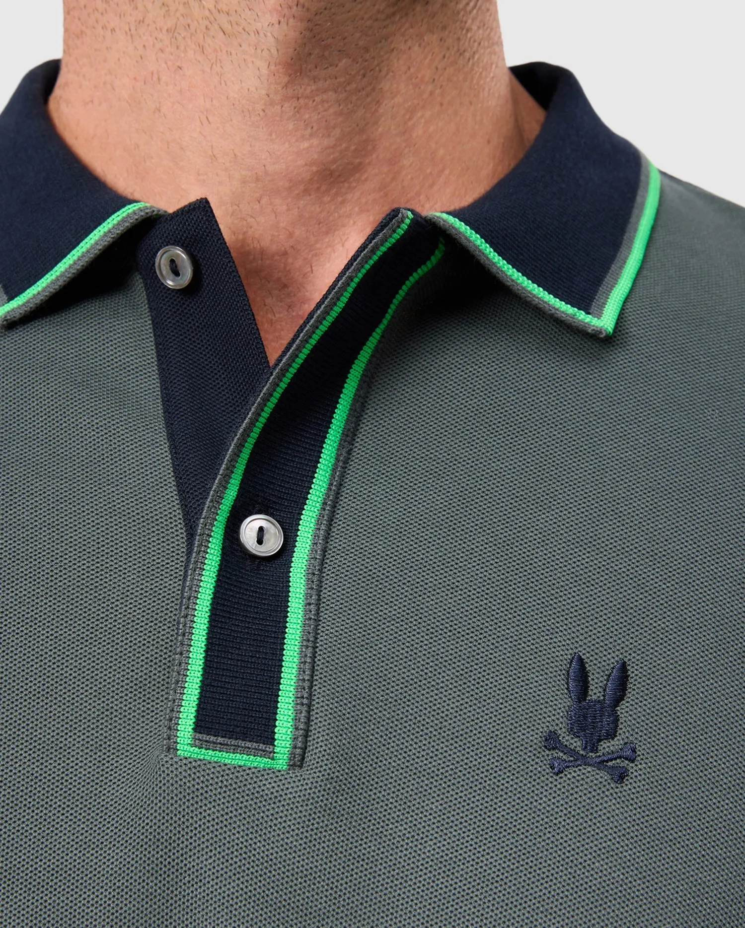 MENS KENT PIQUE POLO SHIRT - B6K951D200 sold by Psycho Bunny product image thumbnail 3