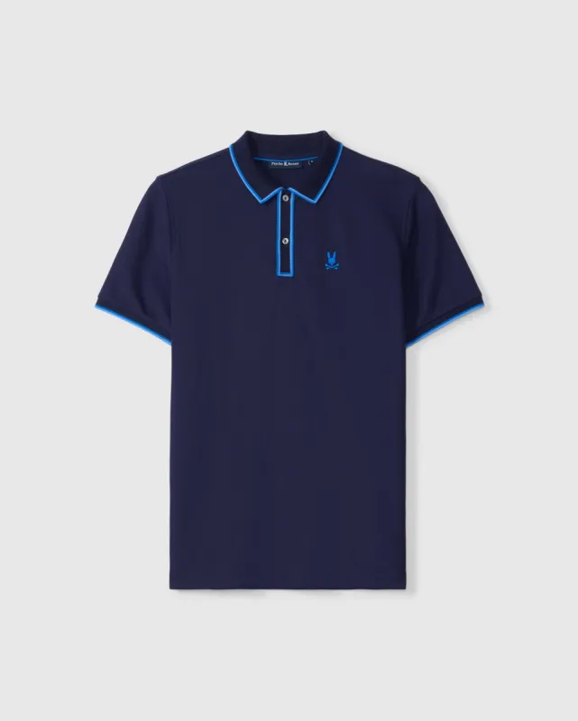 MENS KENT PIQUE POLO SHIRT - B6K951D200 sold by Psycho Bunny