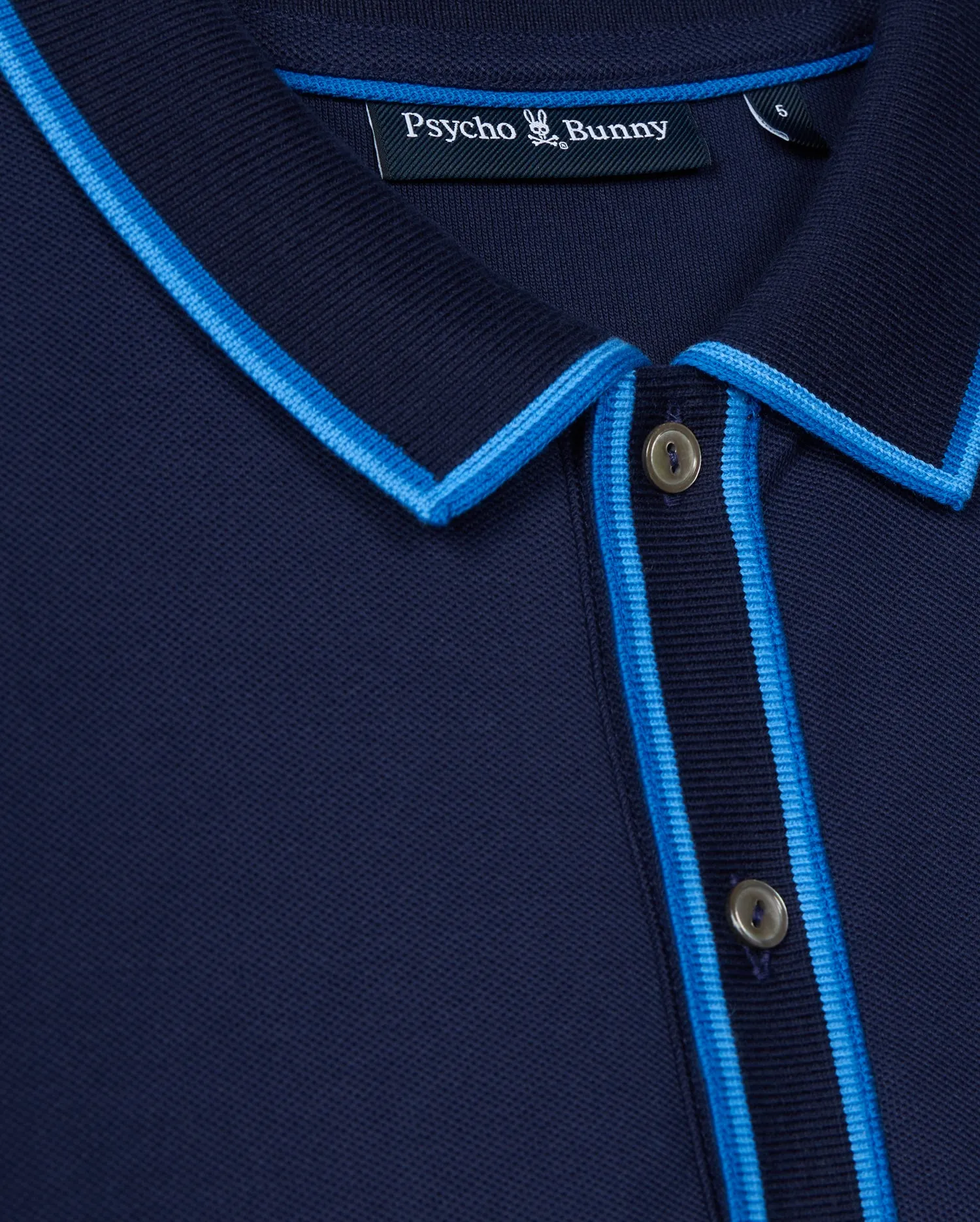 MENS KENT PIQUE POLO SHIRT - B6K951D200 sold by Psycho Bunny product image thumbnail 3