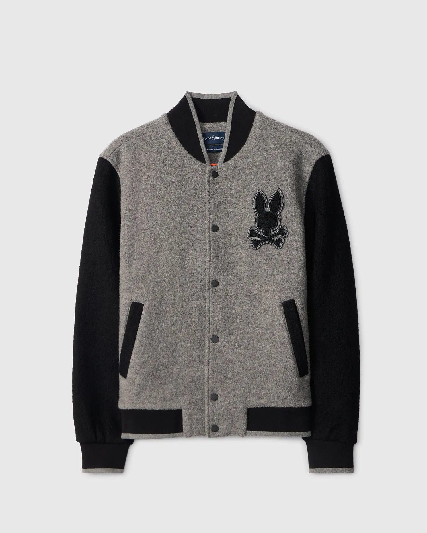 MENS TOM WOOL BOMBER JACKET - B6J744D200 sold by Psycho Bunny product image thumbnail 2