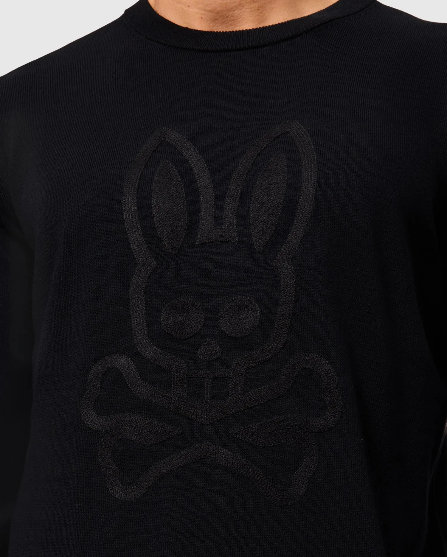 MENS CORY CHAINSTITCH COTTON SWEATER - B6E893D200 sold by Psycho Bunny product image thumbnail 2