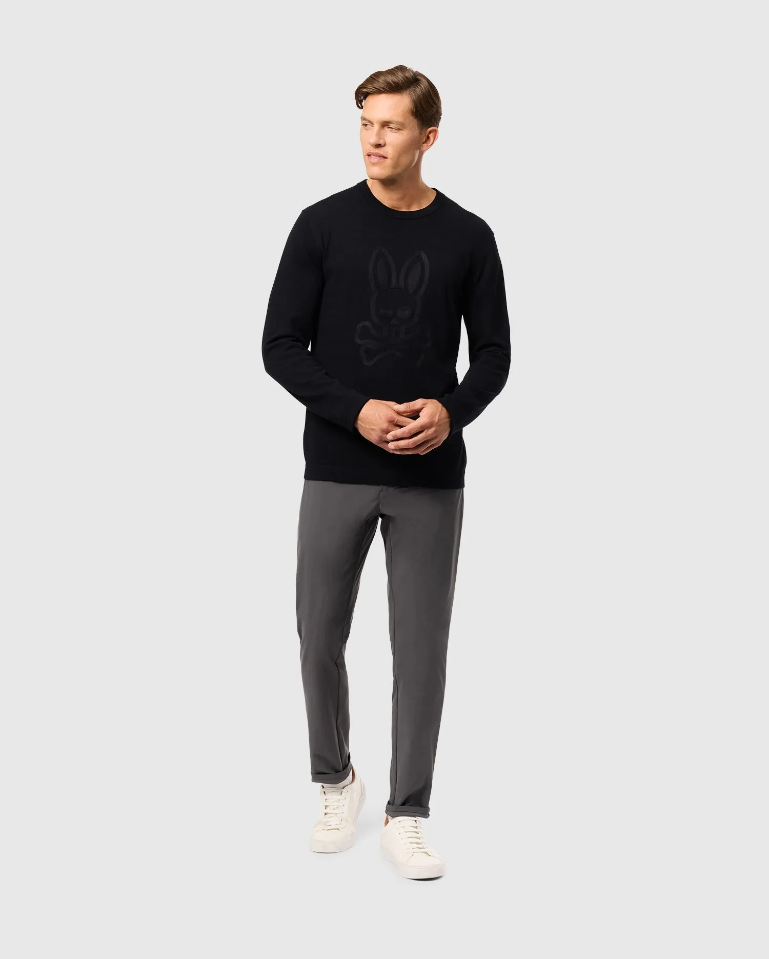 MENS CORY CHAINSTITCH COTTON SWEATER - B6E893D200 sold by Psycho Bunny product image thumbnail 5