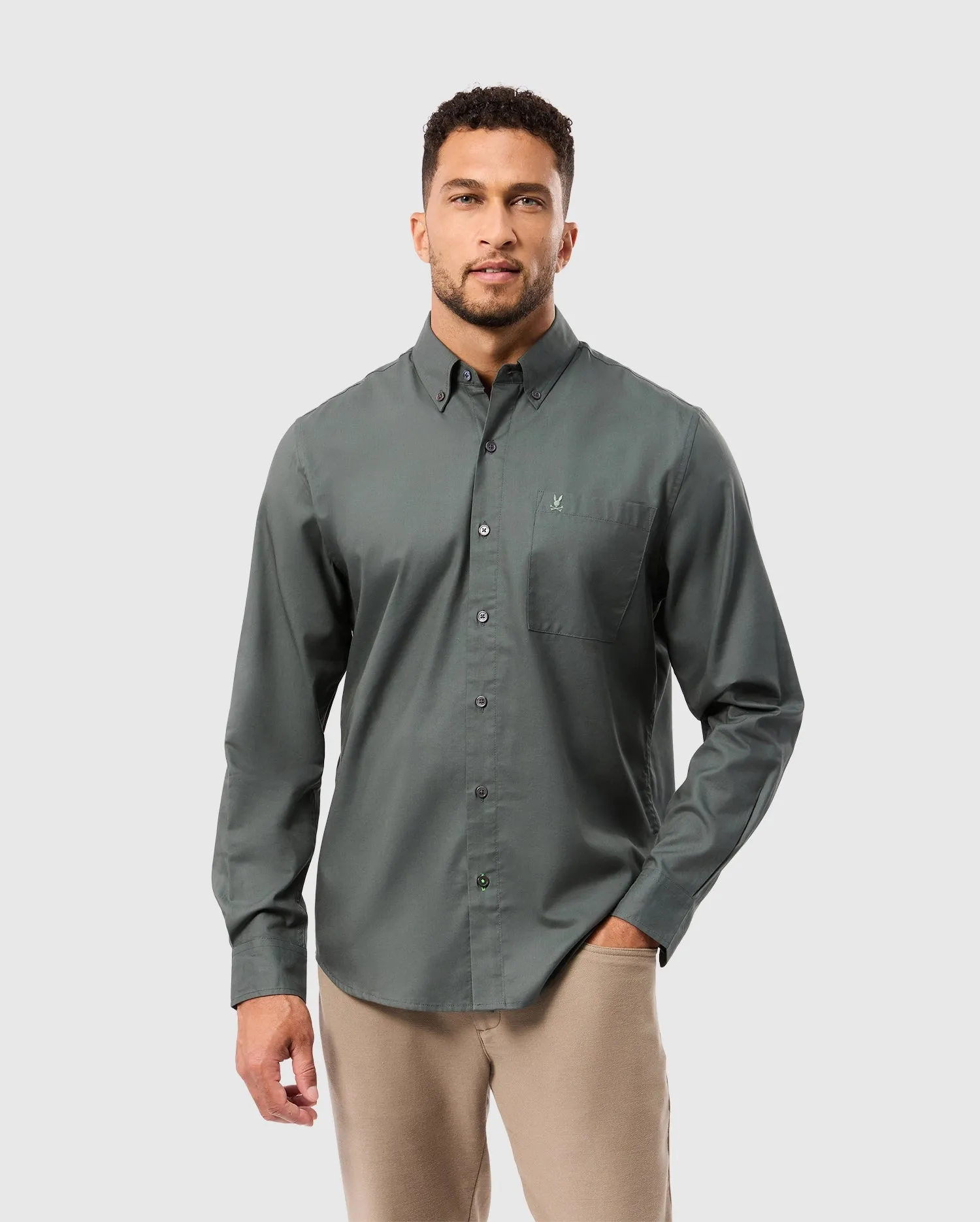 MENS JARED COTTON MODAL SHIRT - B6C774D200 sold by Psycho Bunny product image thumbnail 2