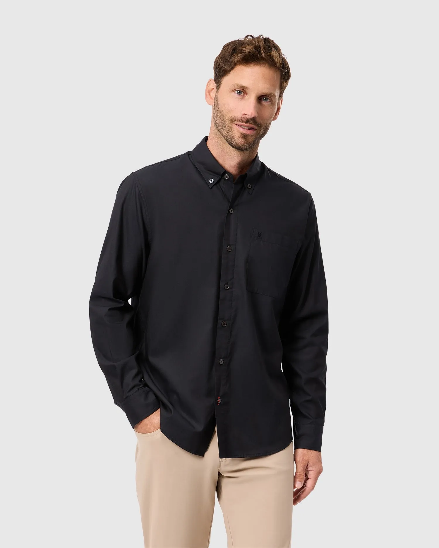 MENS JARED COTTON MODAL SHIRT - B6C774D200 sold by Psycho Bunny product image thumbnail 2