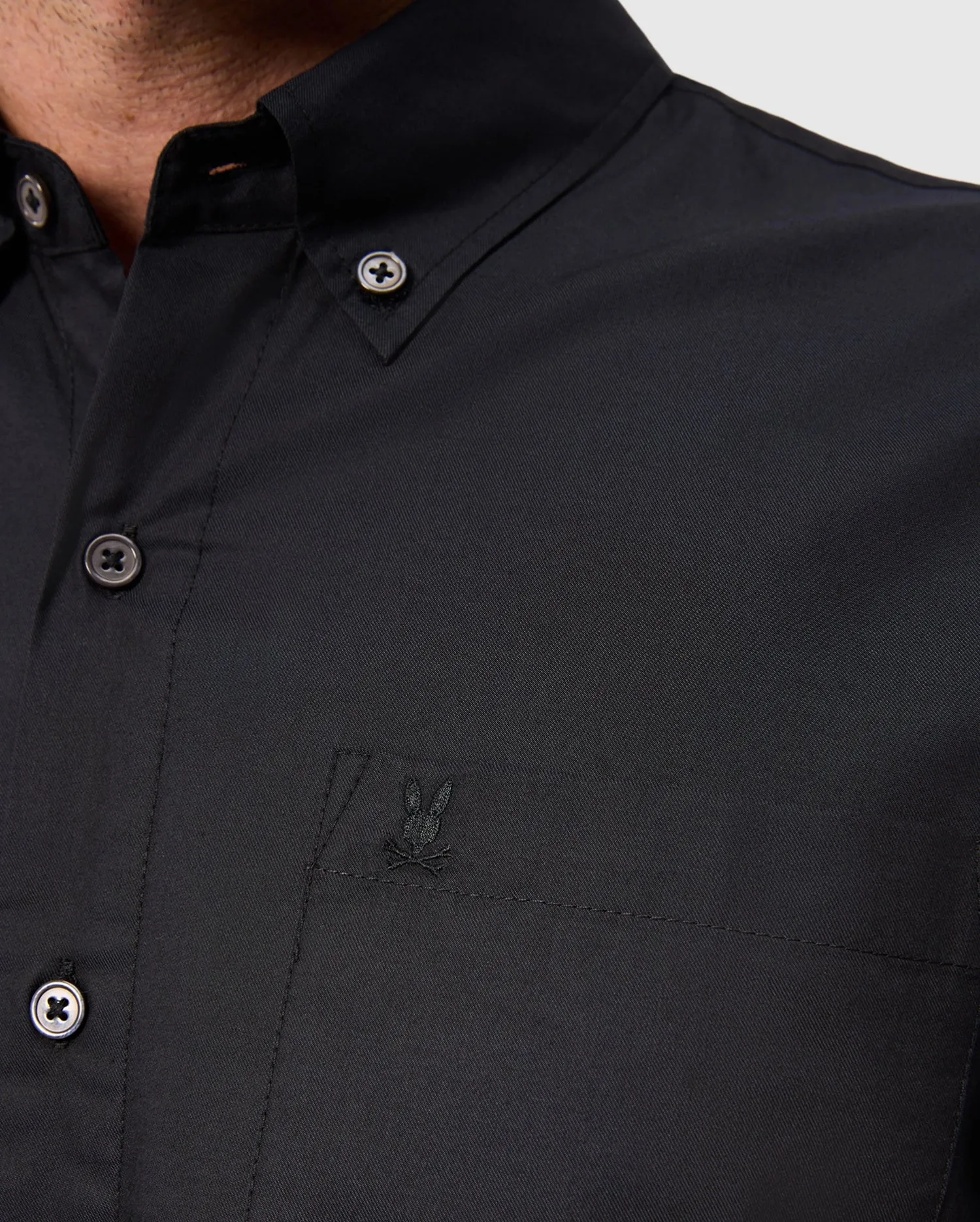 MENS JARED COTTON MODAL SHIRT - B6C774D200 sold by Psycho Bunny product image thumbnail 3