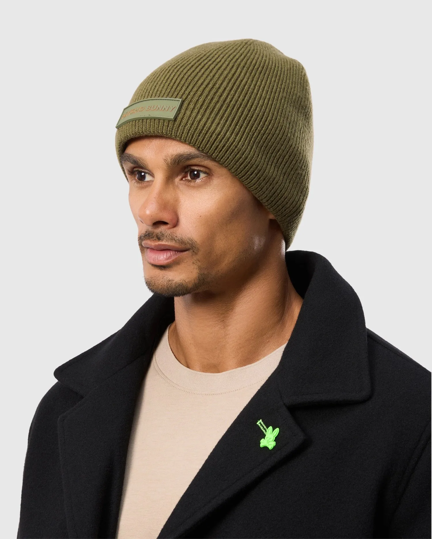 MENS SPORT BEANIE - B6A874D200 sold by Psycho Bunny product image thumbnail 2