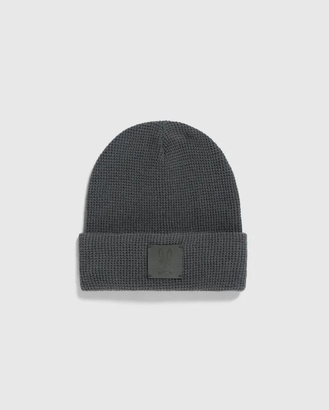 MENS WAFFLE BEANIE - B6A873D200 sold by Psycho Bunny