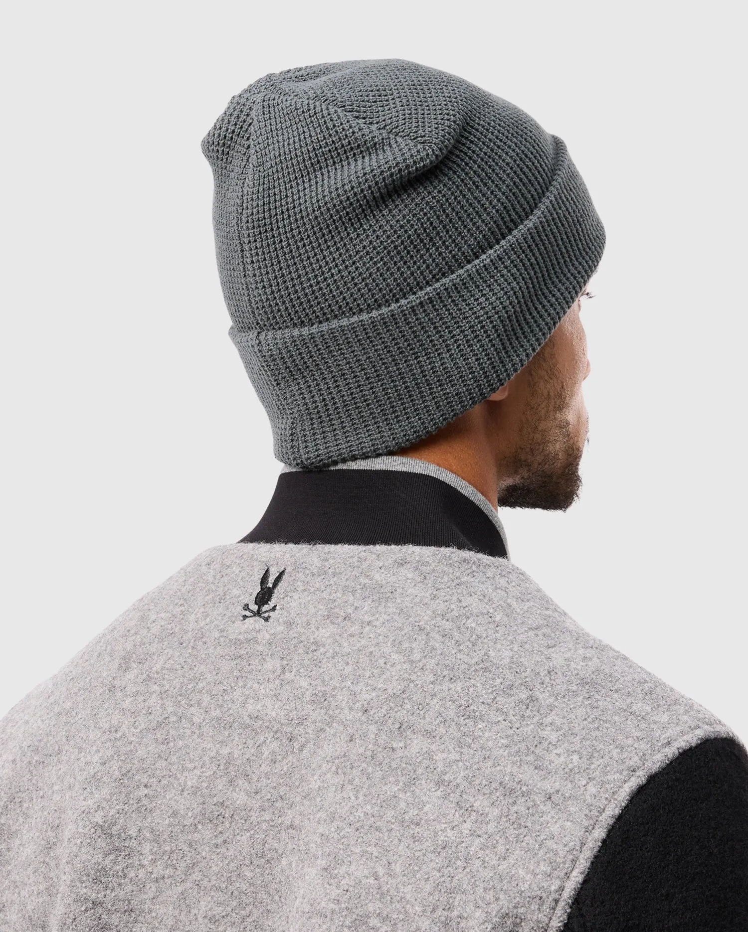 MENS WAFFLE BEANIE - B6A873D200 sold by Psycho Bunny product image thumbnail 3