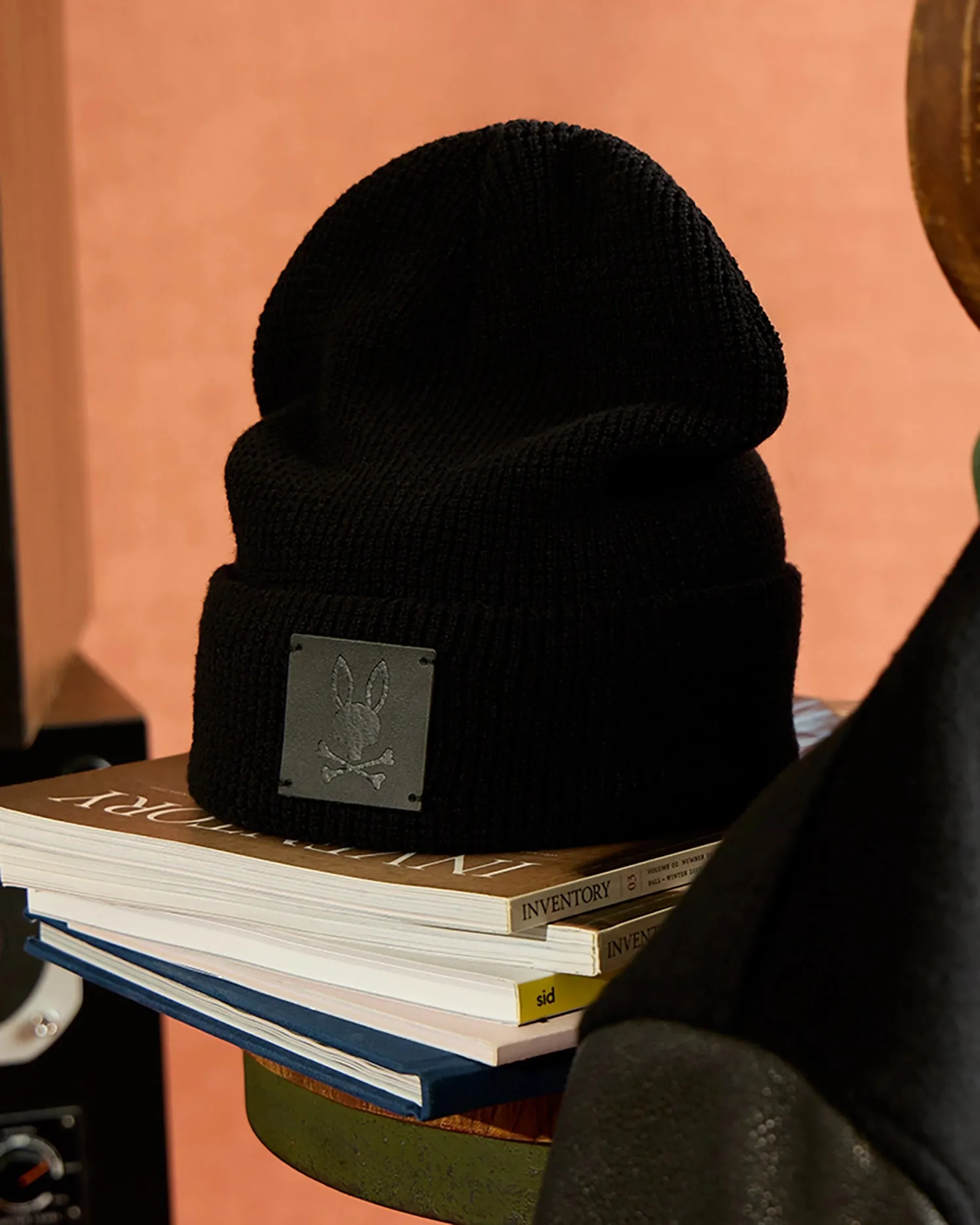 MENS WAFFLE BEANIE - B6A873D200 sold by Psycho Bunny