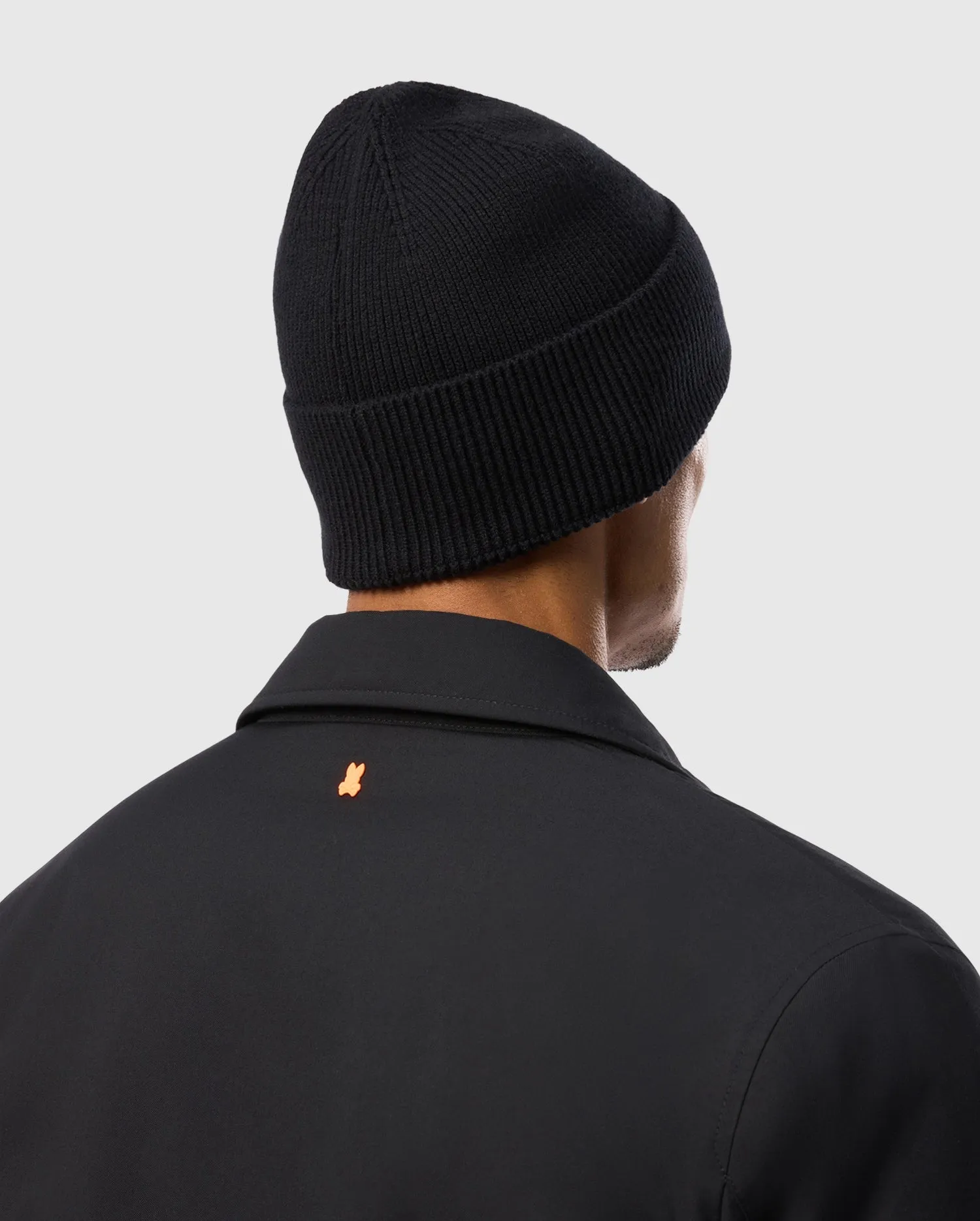 MENS MONROE TWILL PATCH BEANIE - B6A871D200 sold by Psycho Bunny product image thumbnail 4