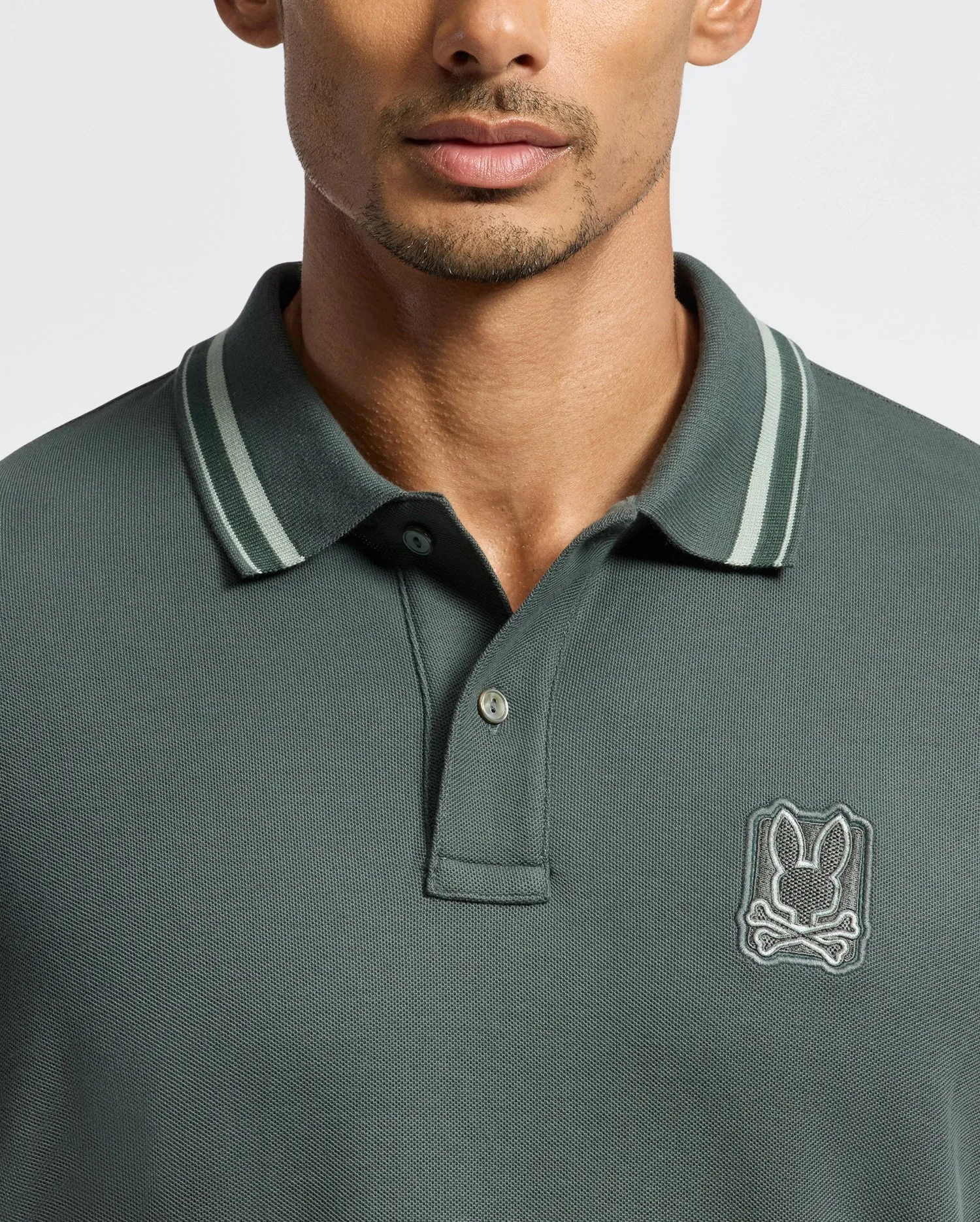 MENS PIERCE PIQUE POLO - B6K201E200 sold by Psycho Bunny product image thumbnail 4
