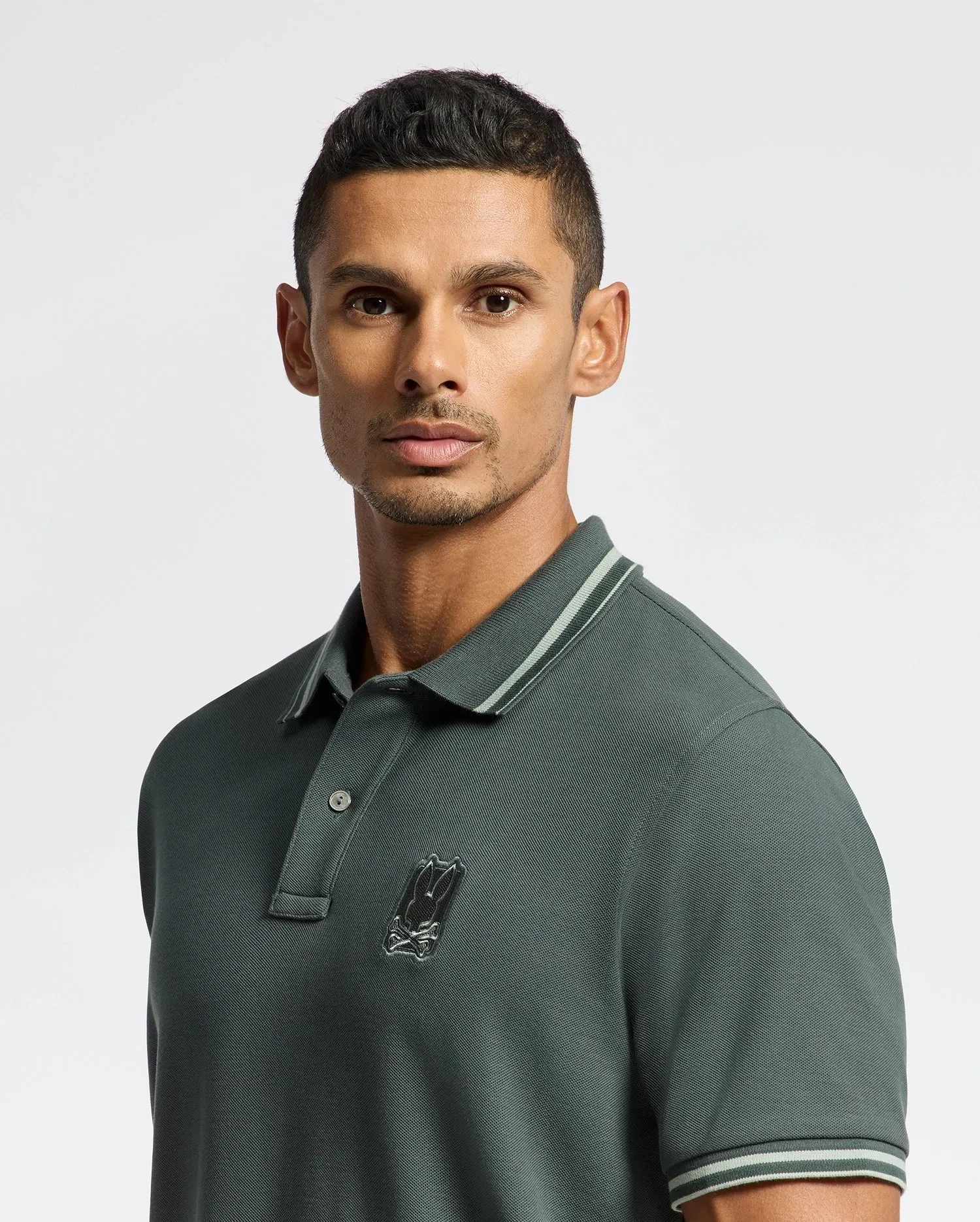 MENS PIERCE PIQUE POLO - B6K201E200 sold by Psycho Bunny product image thumbnail 3