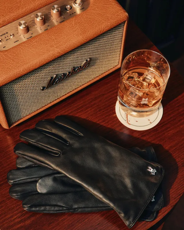 MENS LEATHER GLOVES - B6A011E200 sold by Psycho Bunny