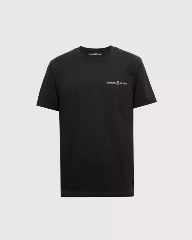 BIG AND TALL LONMONT GRAPHIC TEE - B9U194E200 made by Psycho Bunny