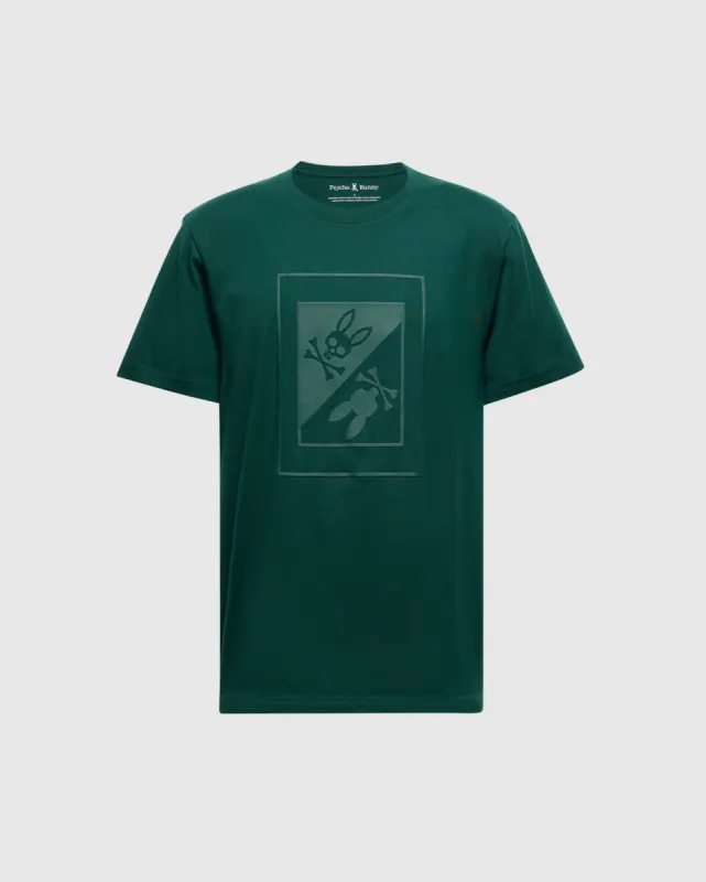 MENS DOTSER GRAPHIC TEE - B6U197E200 sold by Psycho Bunny