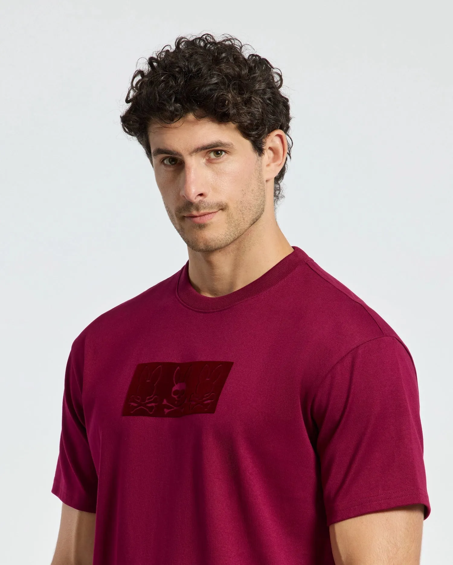 MENS ROMIO OVERSIZED TEE - B6U110E200 sold by Psycho Bunny product image thumbnail 3