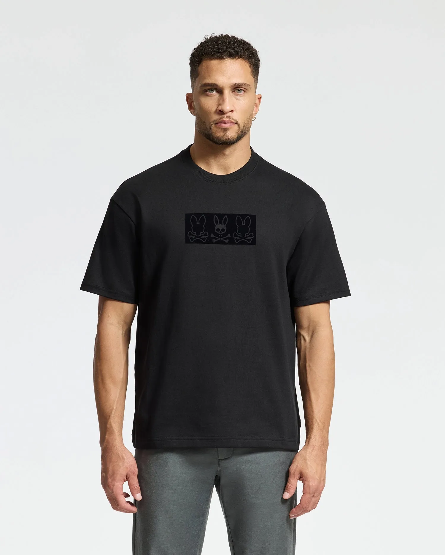 MENS ROMIO OVERSIZED TEE - B6U110E200 sold by Psycho Bunny product image thumbnail 2