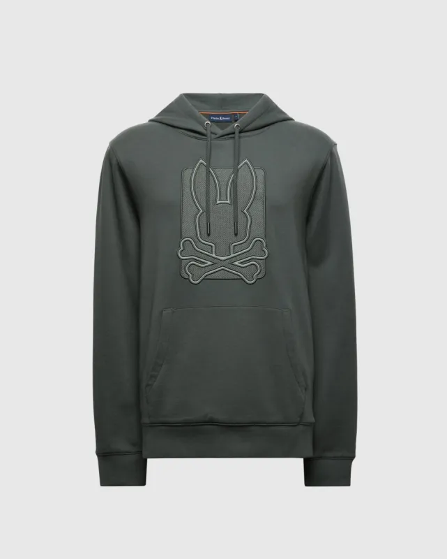 MENS PIERCE ESSENTIAL FRENCH TERRY HOODIE - B6H135E200 sold by Psycho Bunny