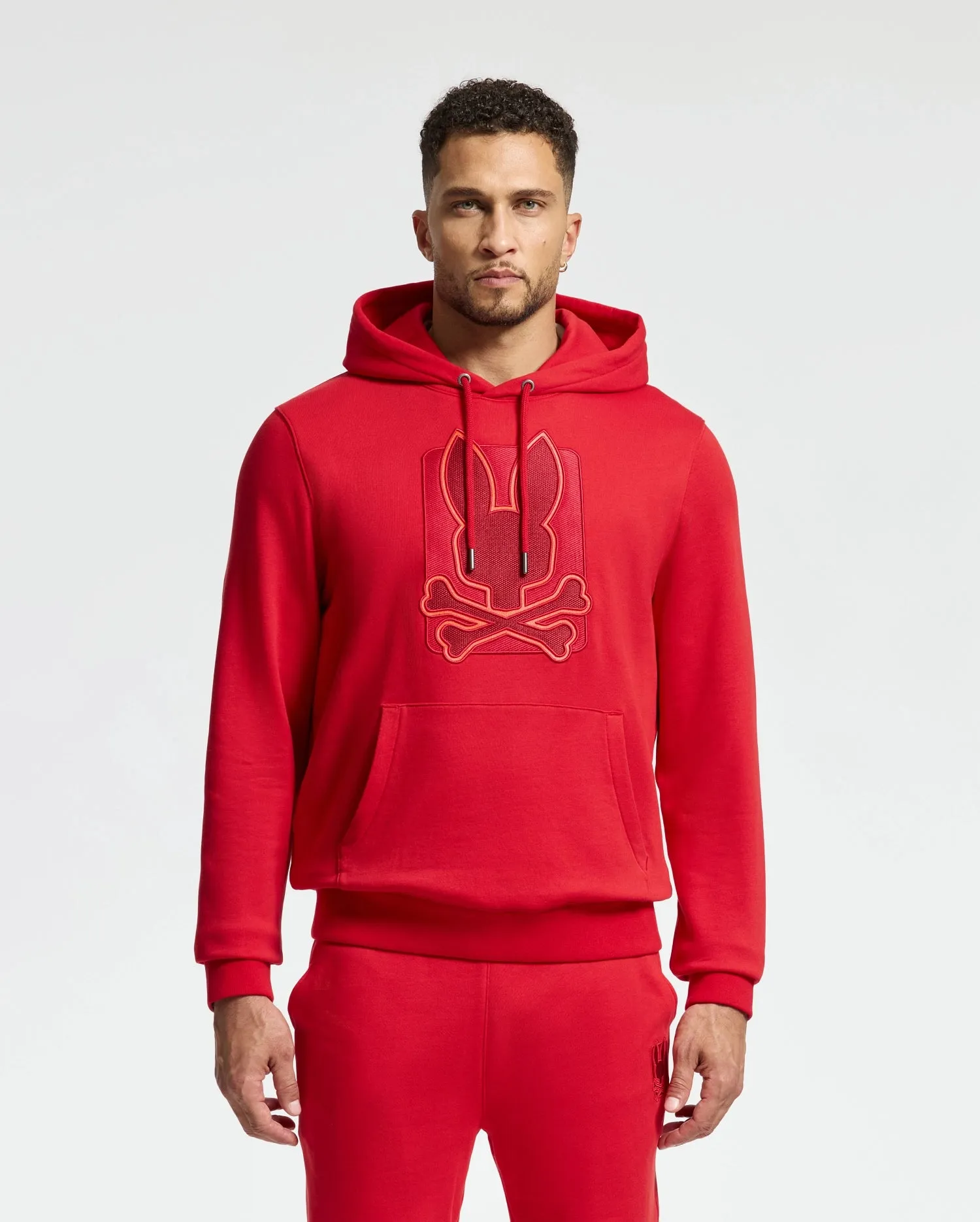 MENS PIERCE ESSENTIAL FRENCH TERRY HOODIE - B6H135E200 sold by Psycho Bunny product image thumbnail 3