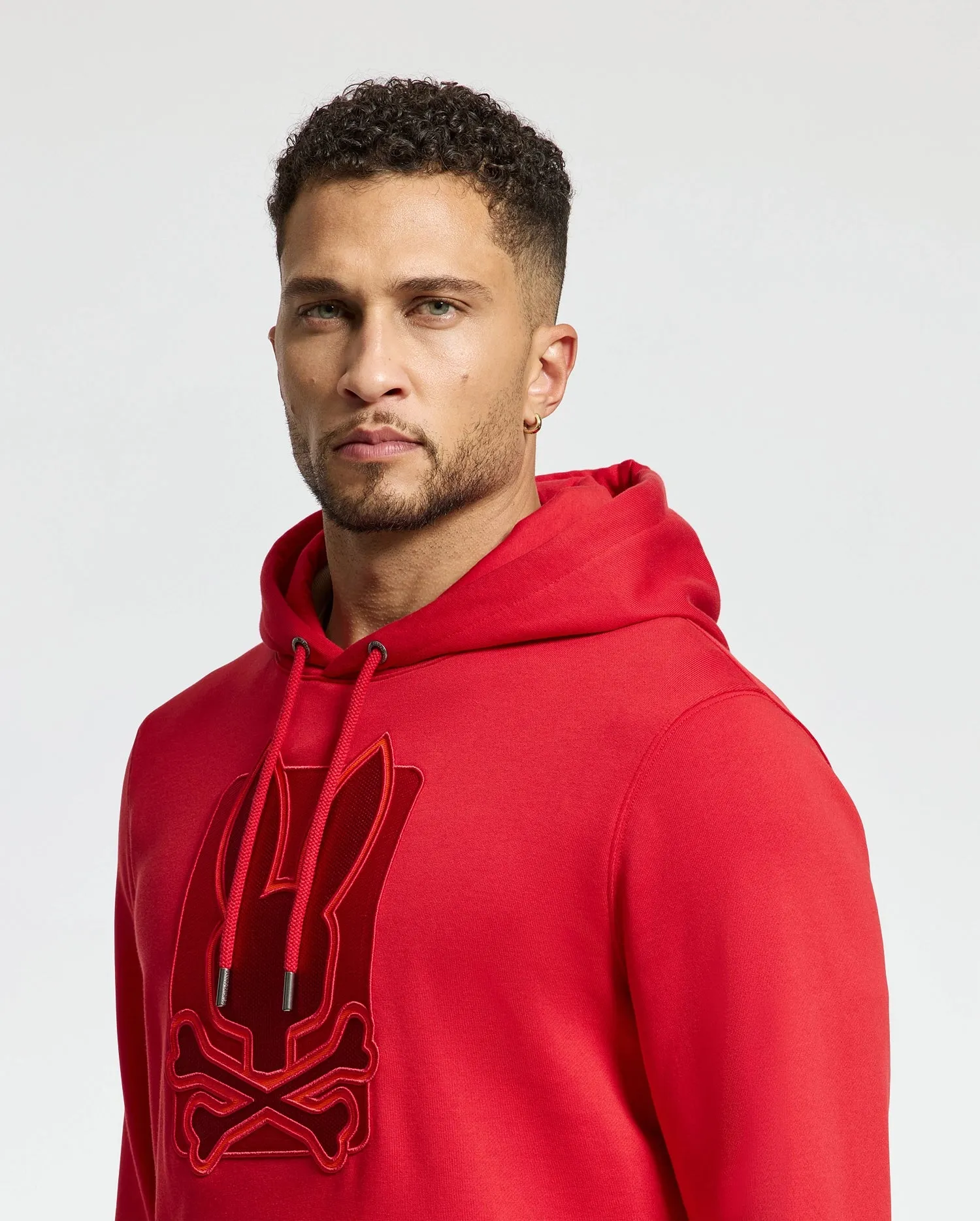 MENS PIERCE ESSENTIAL FRENCH TERRY HOODIE - B6H135E200 sold by Psycho Bunny product image thumbnail 4
