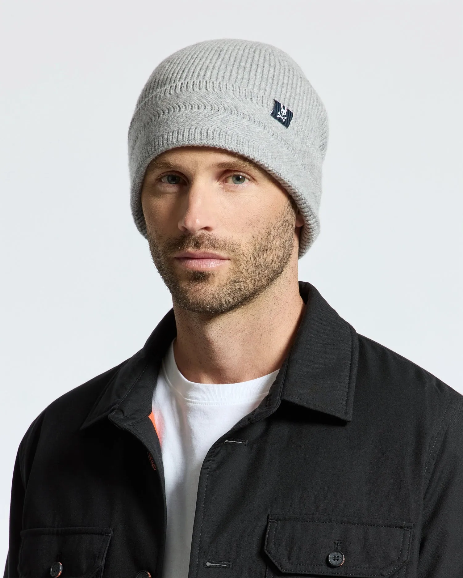 MENS RACKED BEANIE - B6A188E200 sold by Psycho Bunny product image thumbnail 4
