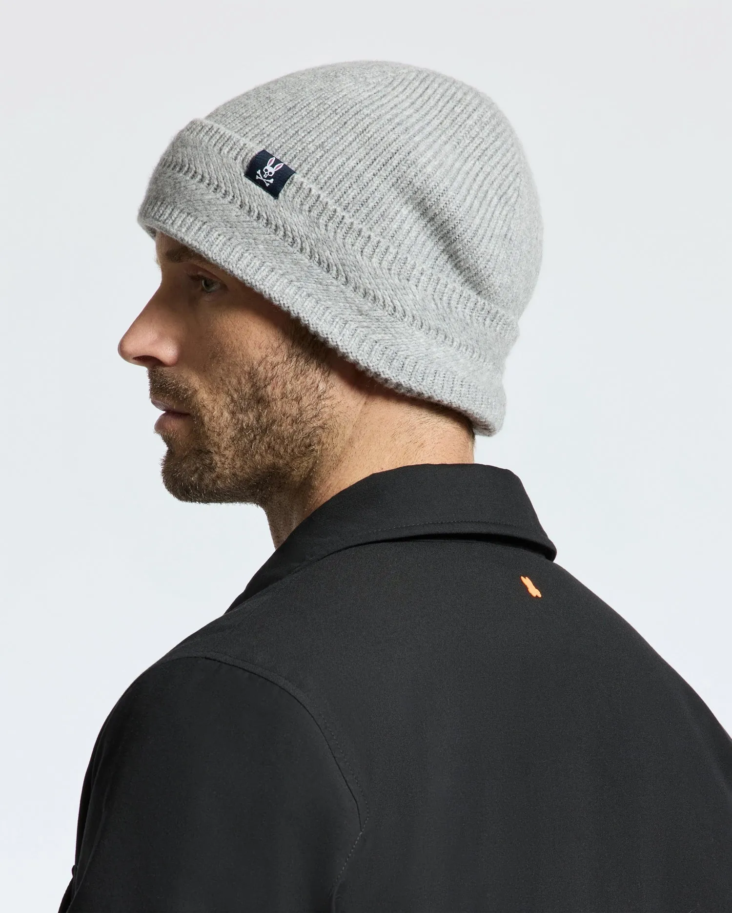 MENS RACKED BEANIE - B6A188E200 sold by Psycho Bunny product image thumbnail 3