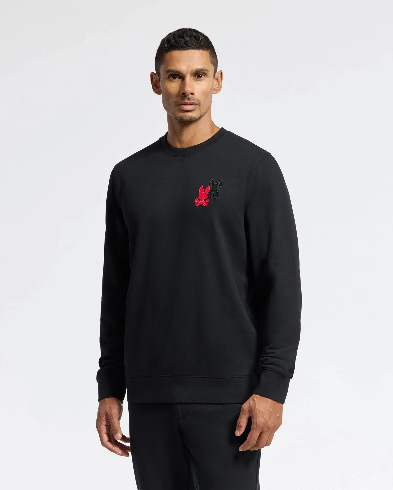 MENS PIERCE PEACHED TERRY CREW - B6S278E200 sold by Psycho Bunny product image thumbnail 4