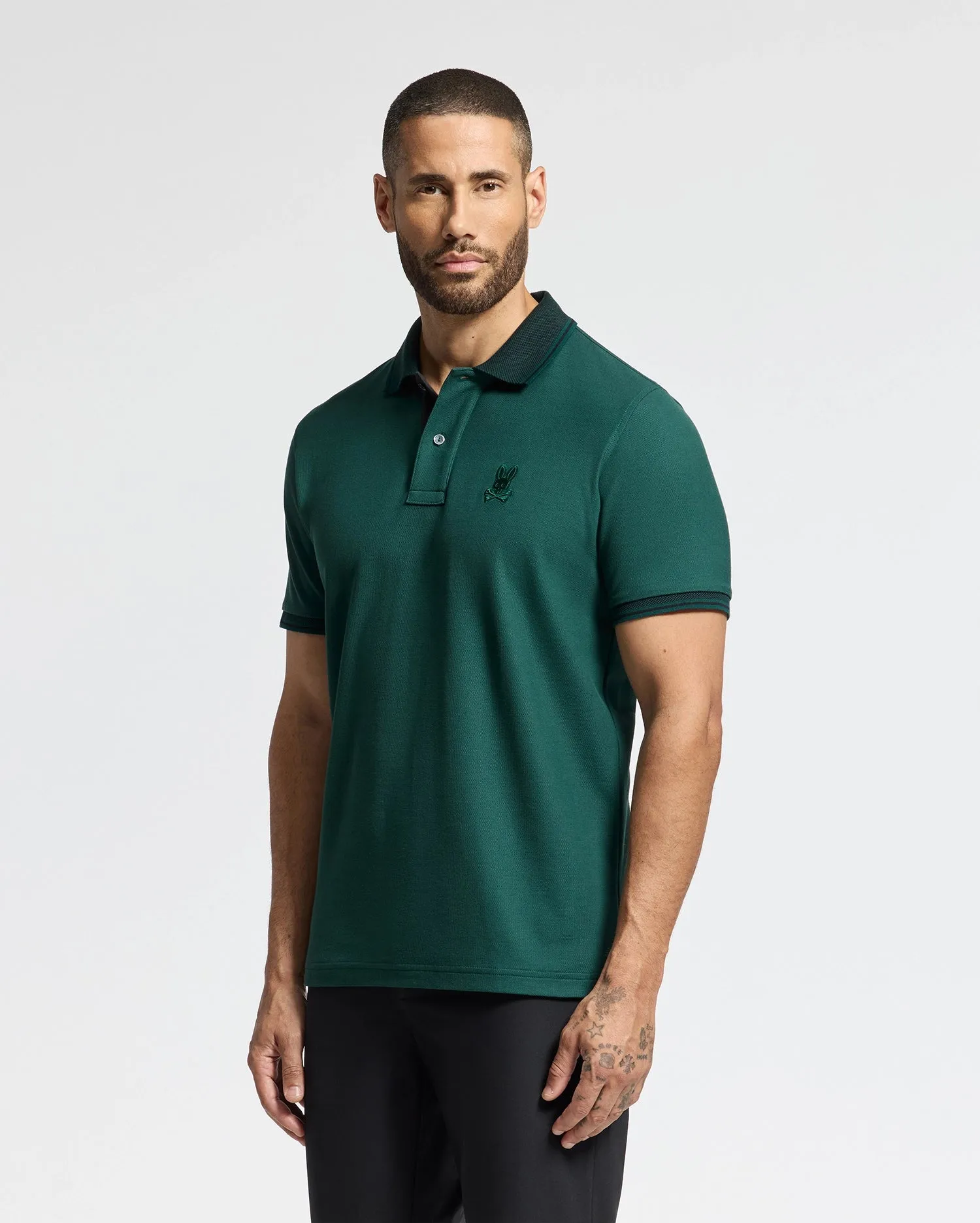MENS MALTON PIQUE POLO - B6K950D200 sold by Psycho Bunny product image thumbnail 5
