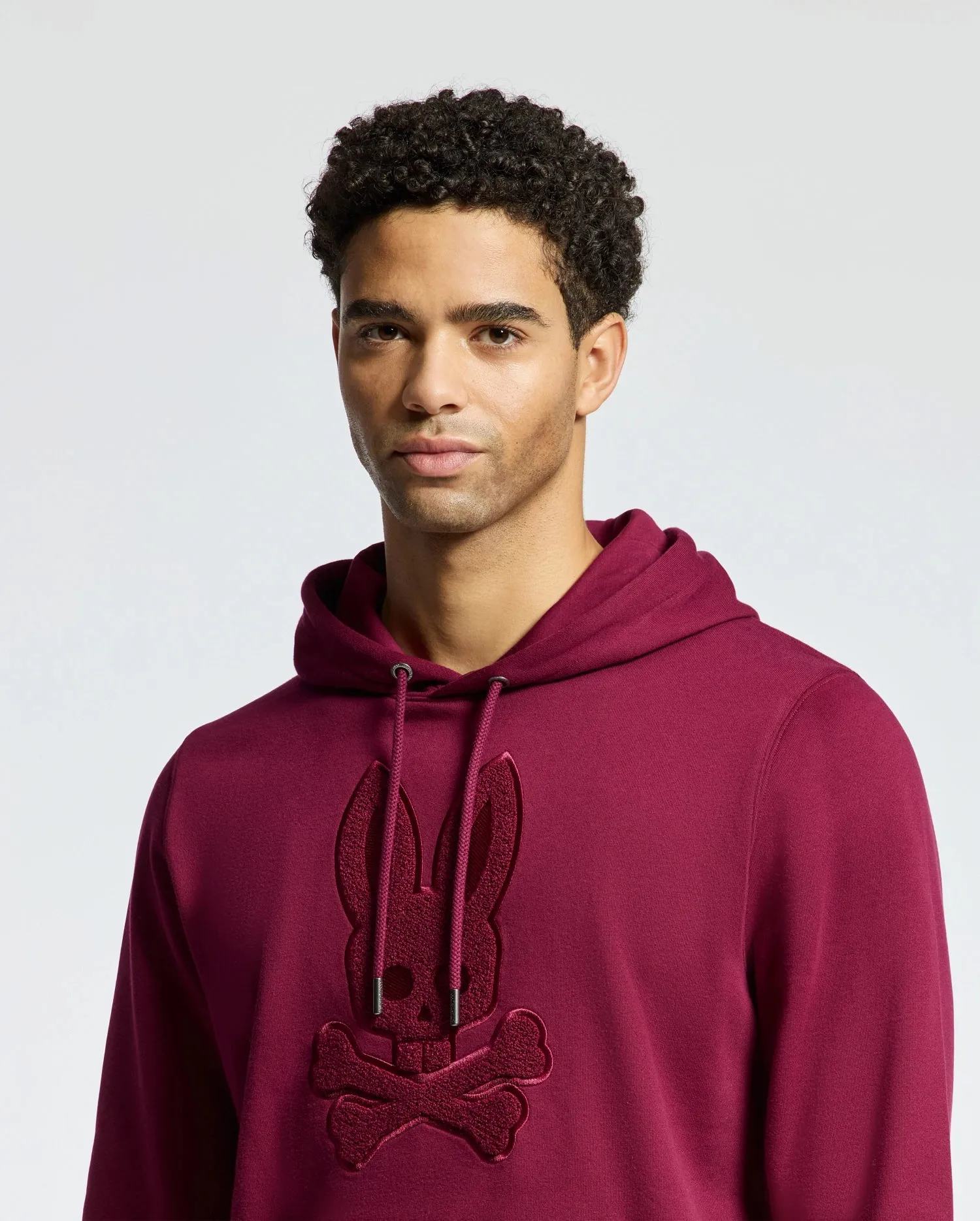 MENS PACIFIC HIGH PILE CHENILLE HOODIE - B6H930D200 sold by Psycho Bunny product image thumbnail 3