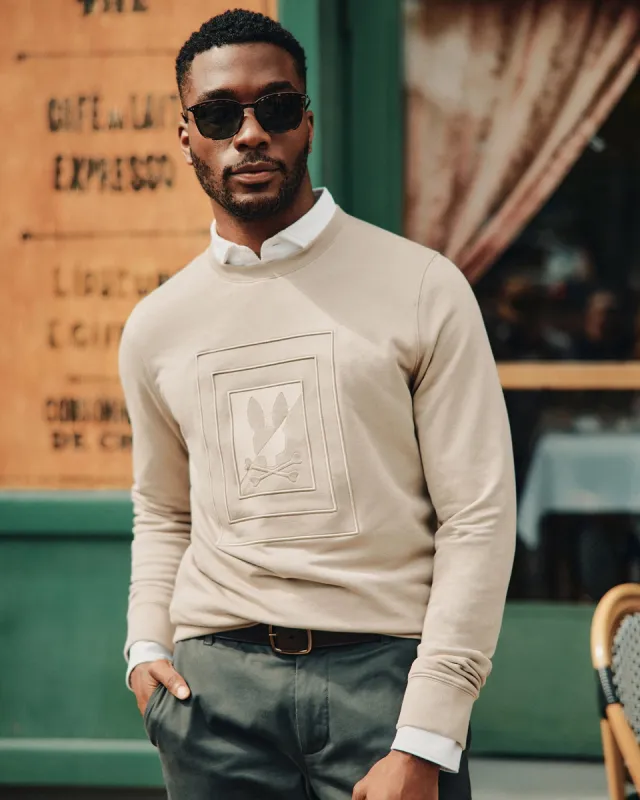 MENS OAK CITY CREW NECK - B6S274E200 sold by Psycho Bunny