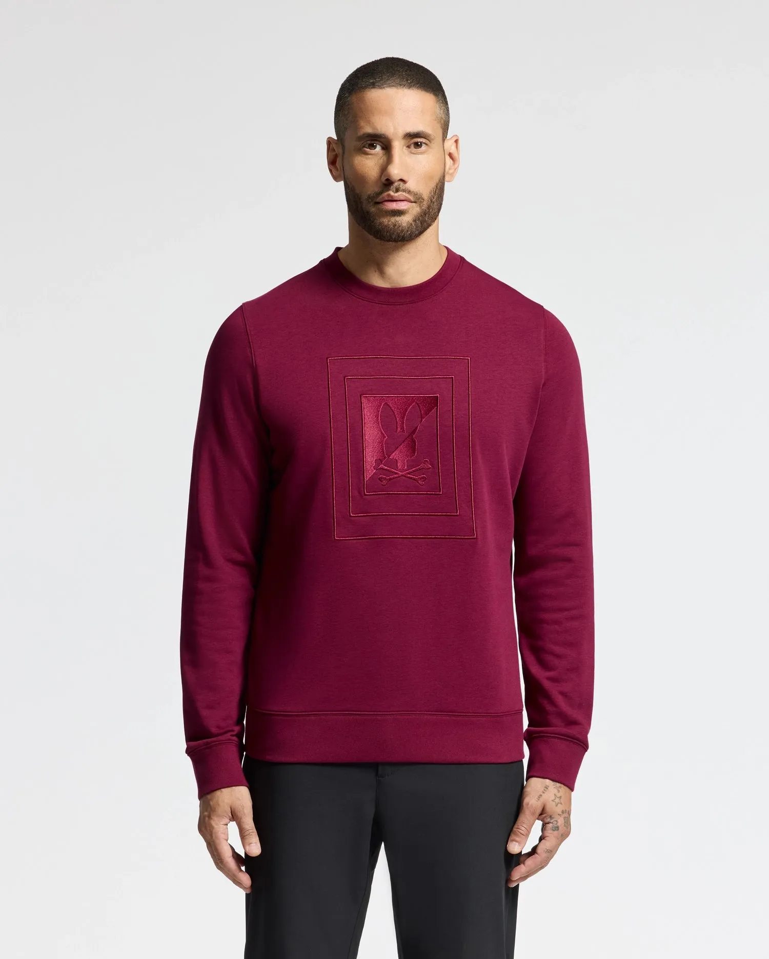 MENS OAK CITY CREW NECK - B6S274E200 sold by Psycho Bunny product image thumbnail 2
