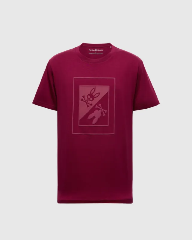 MENS DOTSER GRAPHIC TEE - B6U197E200 sold by Psycho Bunny