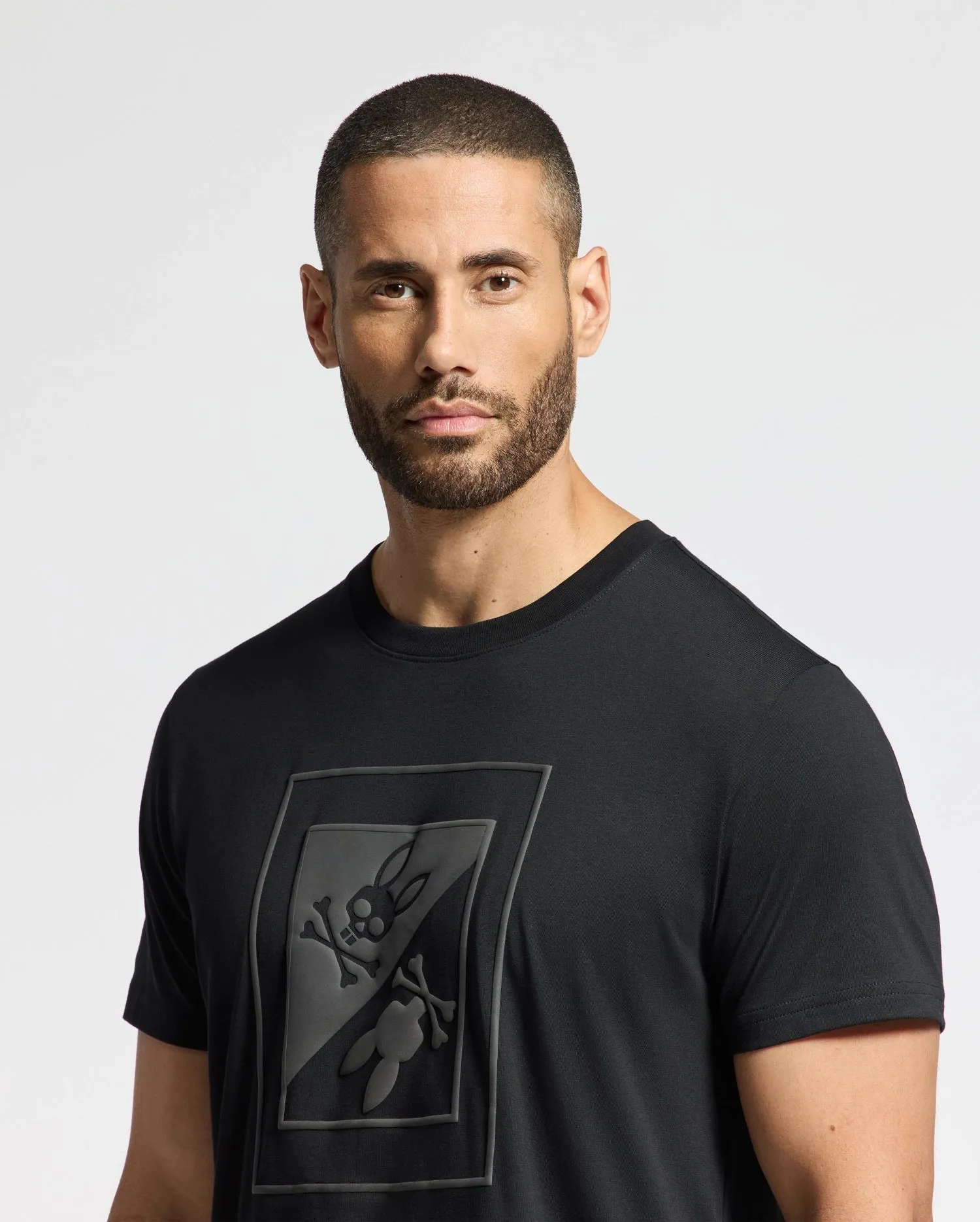 MENS DOTSER GRAPHIC TEE - B6U197E200 sold by Psycho Bunny product image thumbnail 3