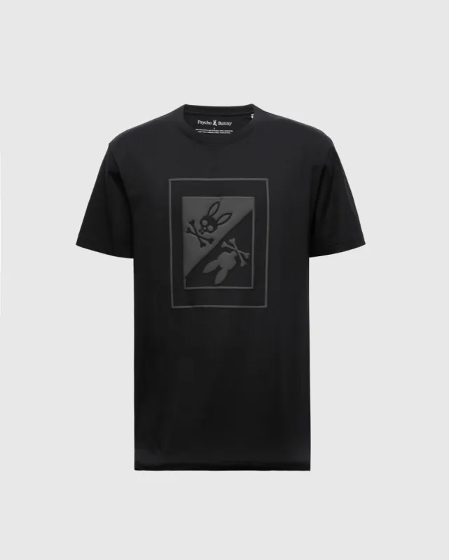 MENS DOTSER GRAPHIC TEE - B6U197E200 sold by Psycho Bunny